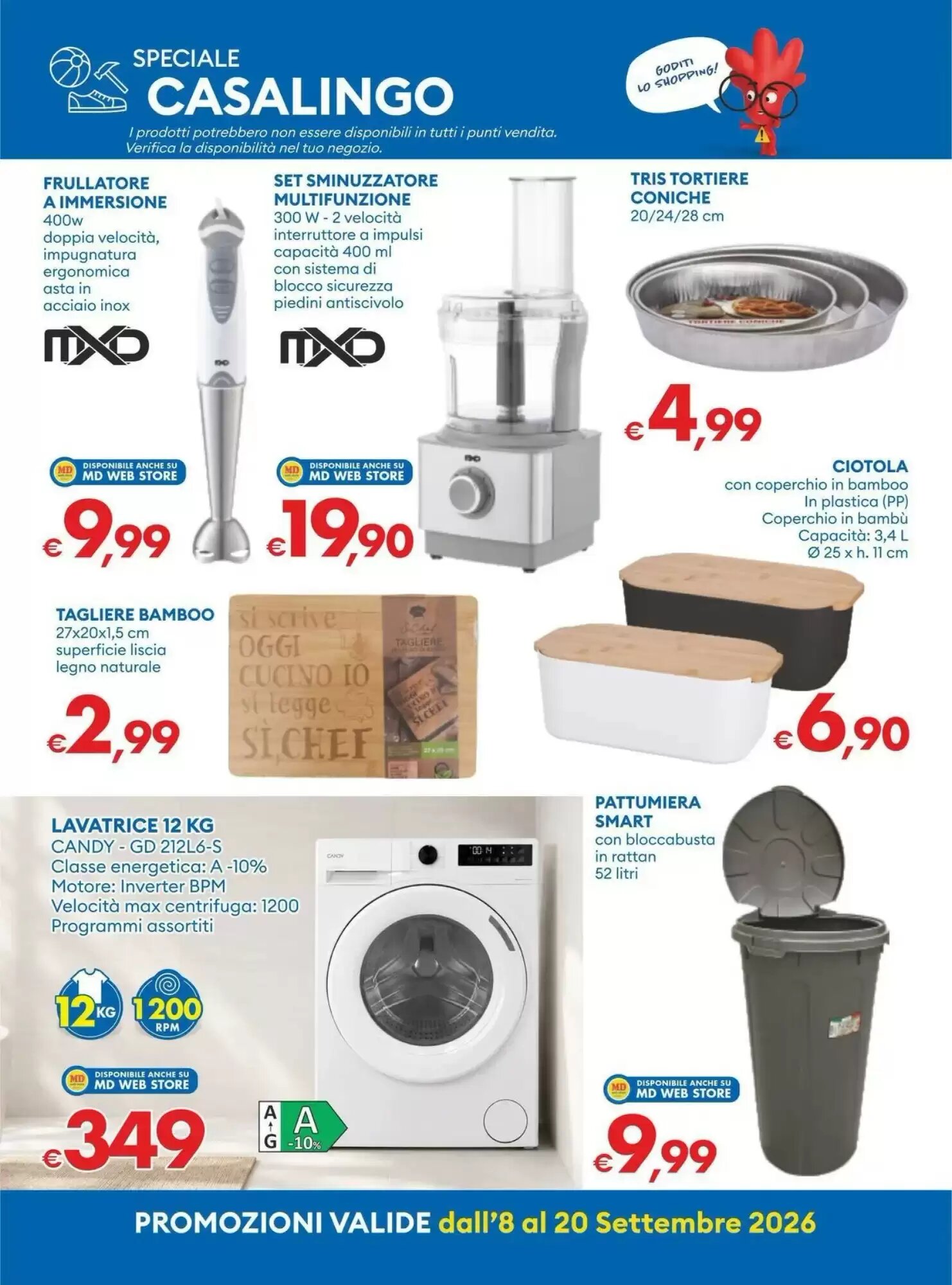 Volantino promozionale MD Discount  valide dal 07/09/2026 - Pagina 27.