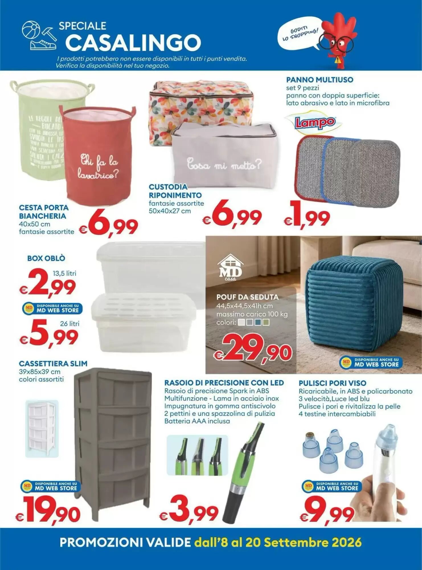 Volantino promozionale MD Discount  valide dal 07/09/2026 - Pagina 28.