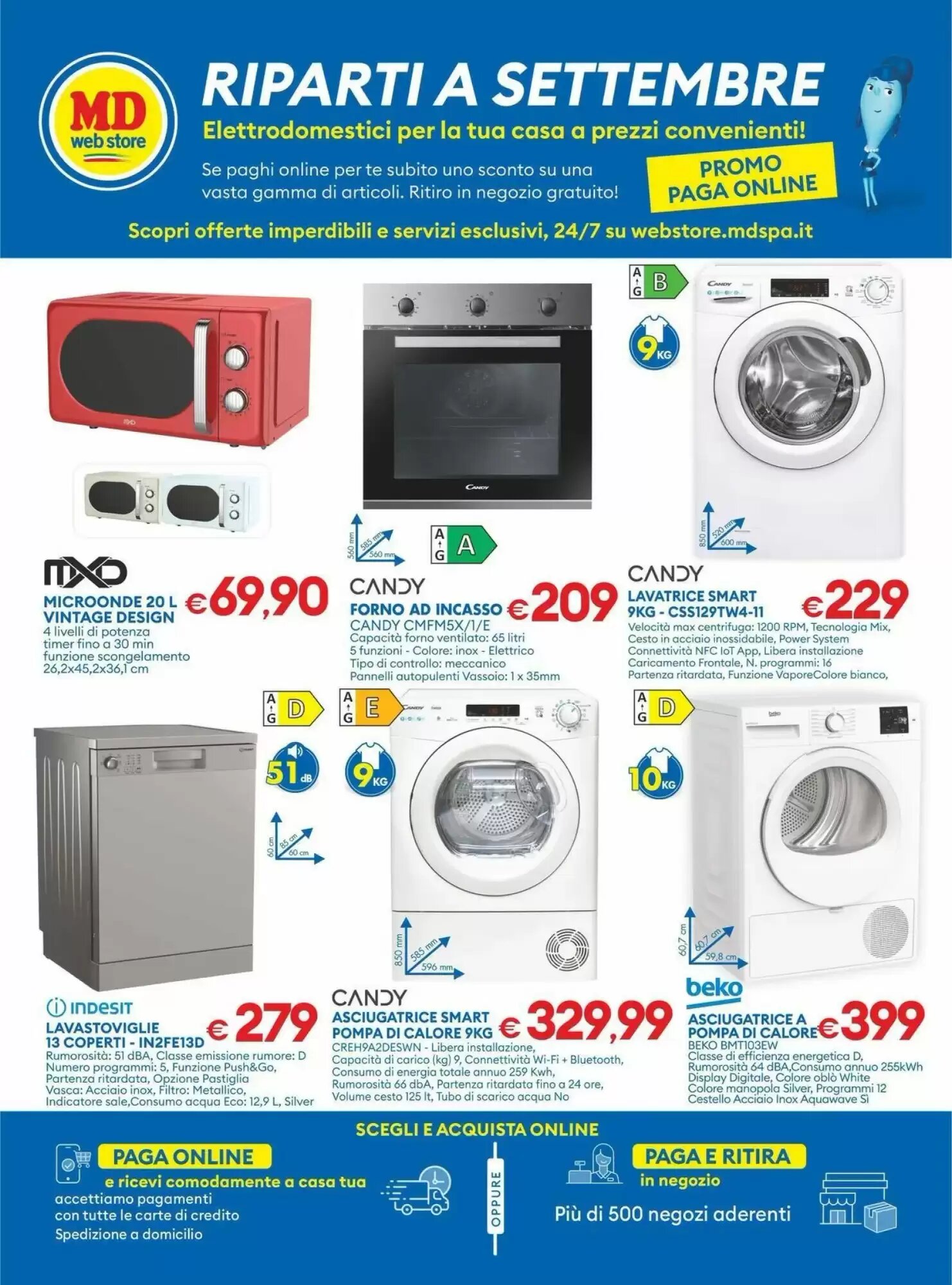 Volantino promozionale MD Discount  valide dal 07/09/2026 - Pagina 32.