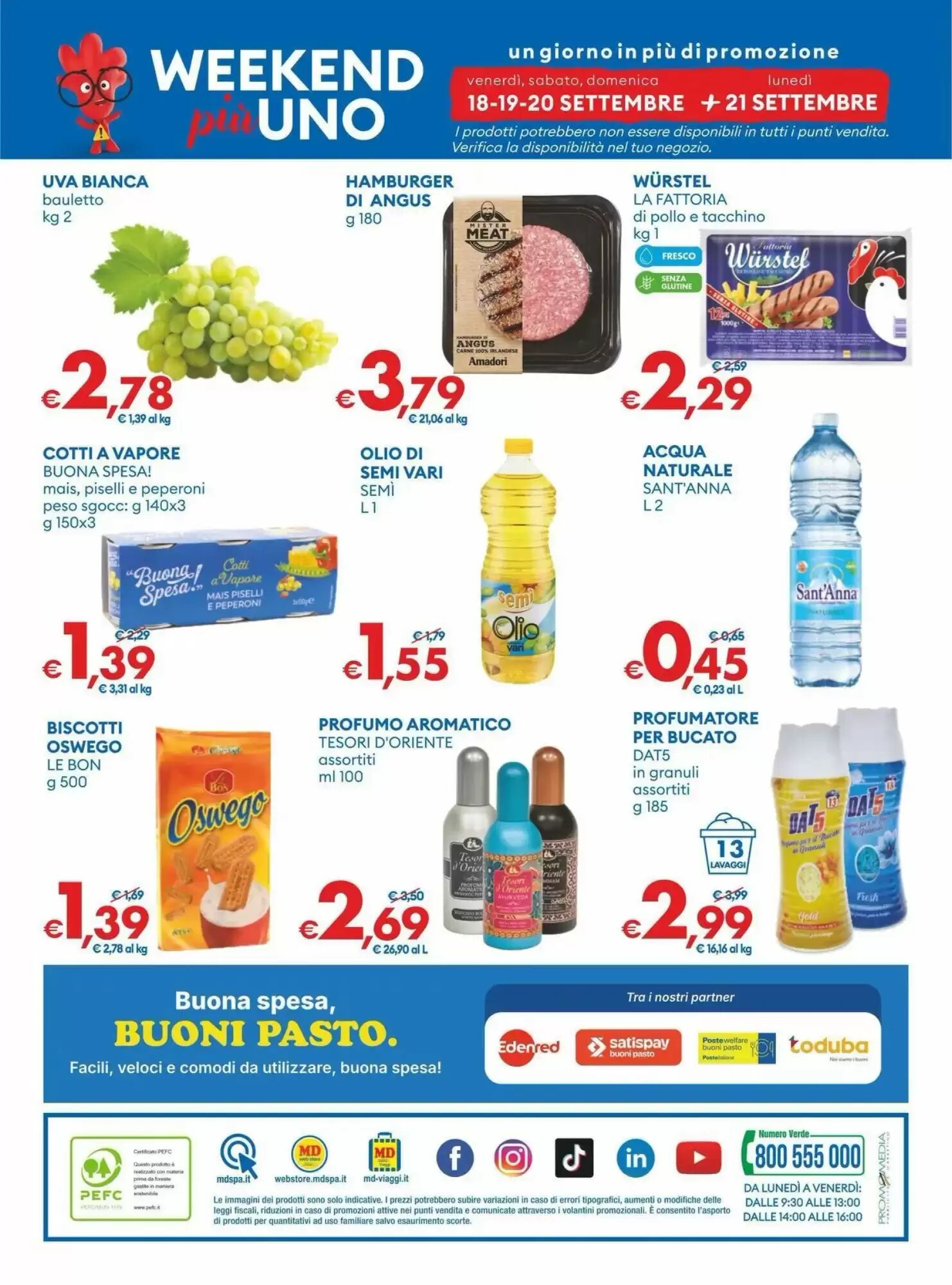Volantino promozionale MD Discount  valide dal 07/09/2026 - Pagina 35.