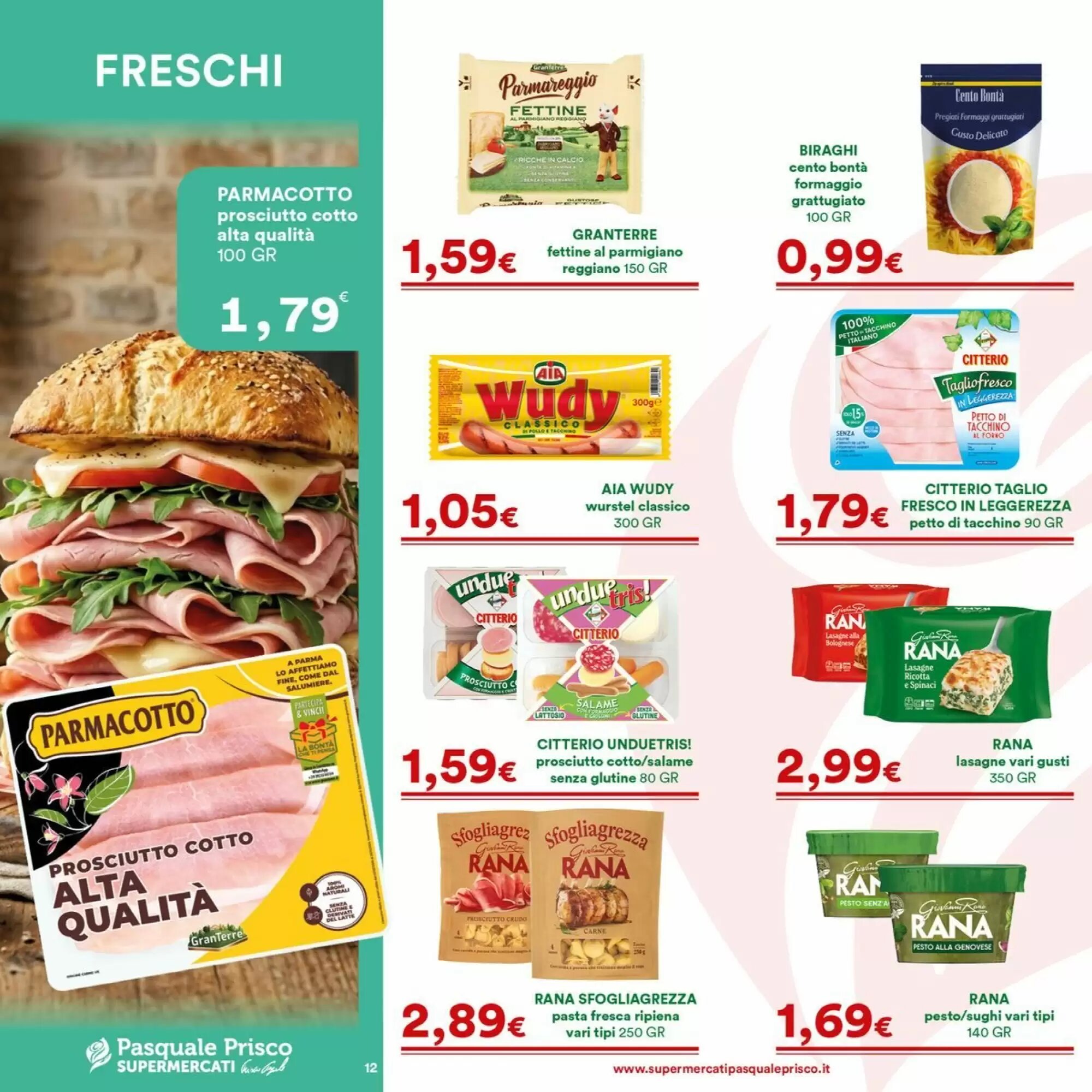 Volantino promozionale Supermercati Pasquale Prisco  valide dal 07/09/2026 - Pagina 12.