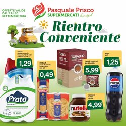 Volantino promozionale Supermercati Pasquale Prisco  valide dal 07/09/2026