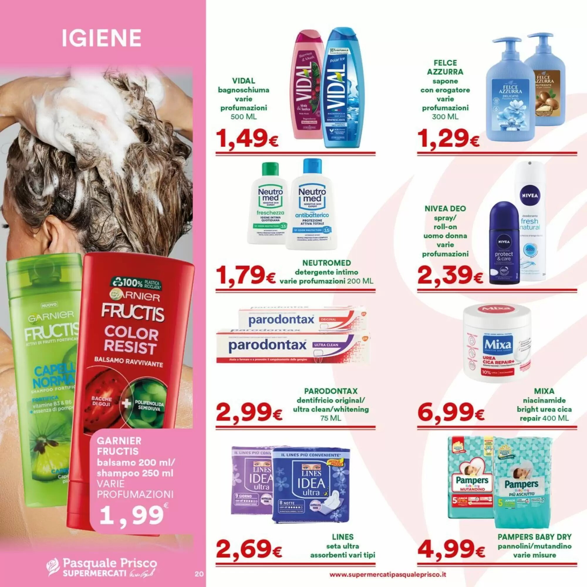 Volantino promozionale Supermercati Pasquale Prisco  valide dal 07/09/2026 - Pagina 20.