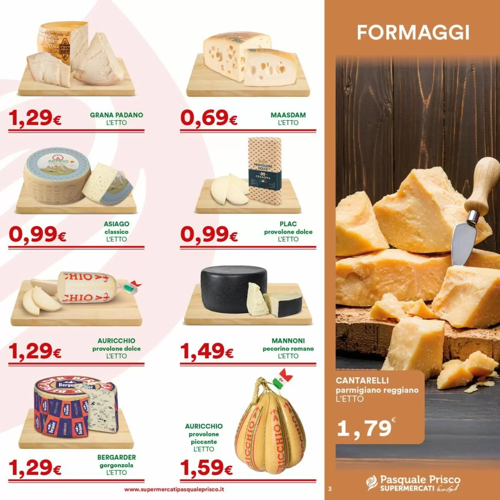 Volantino promozionale Supermercati Pasquale Prisco  valide dal 07/09/2026 - Pagina 3.