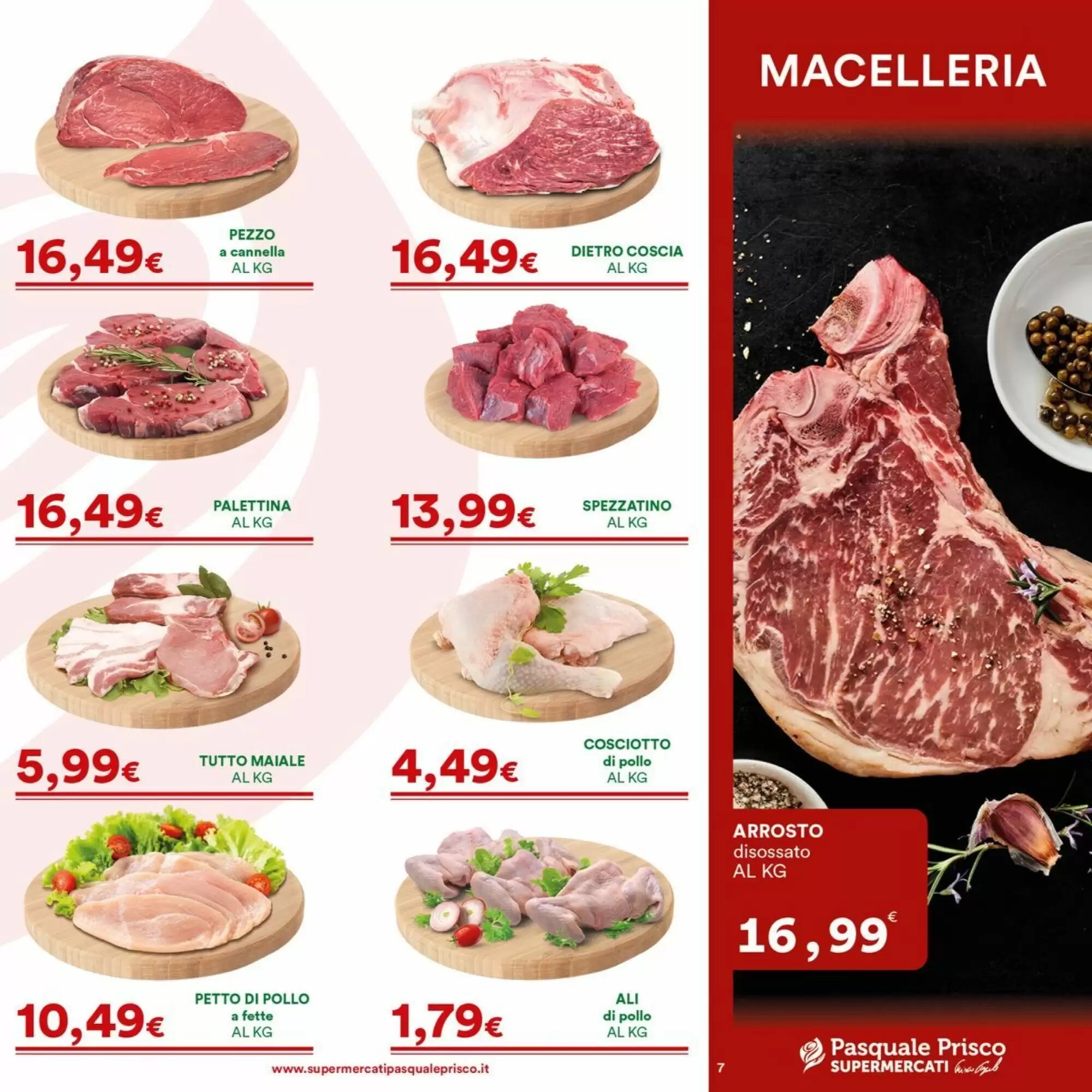 Volantino promozionale Supermercati Pasquale Prisco  valide dal 07/09/2026 - Pagina 7.