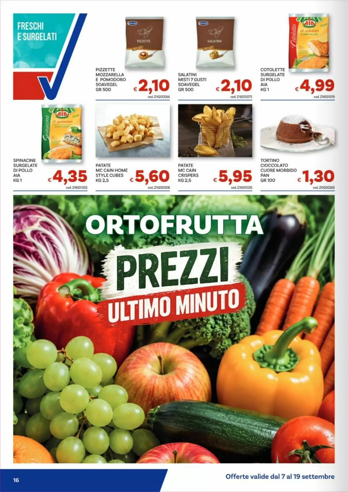 Volantino promozionale Vivo Supermercati  valide dal 07/09/2026 - Pagina 16.