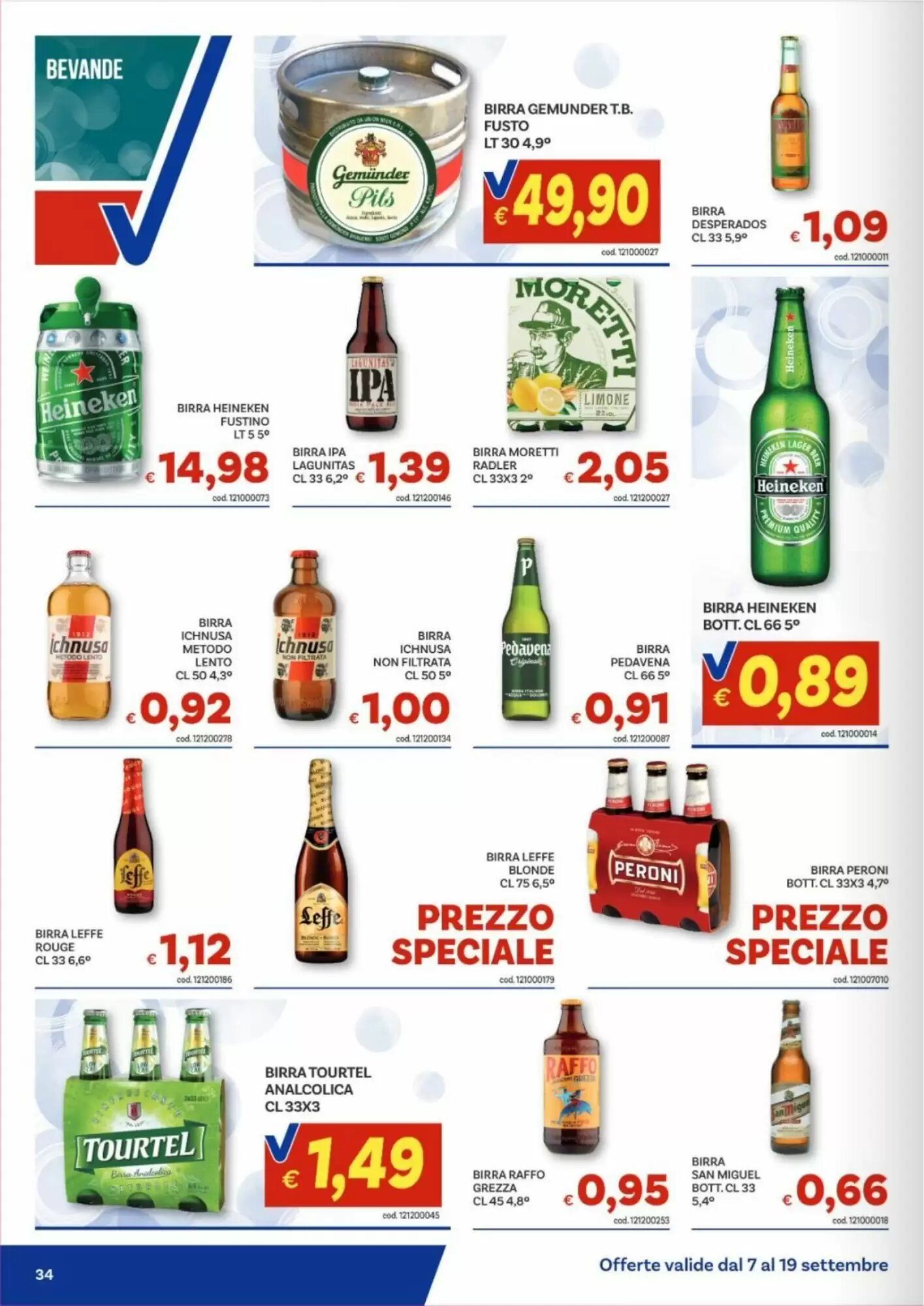 Volantino promozionale Vivo Supermercati  valide dal 07/09/2026 - Pagina 34.