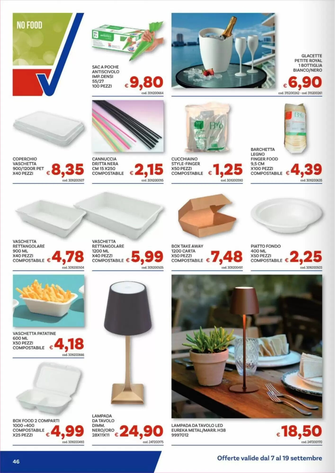 Volantino promozionale Vivo Supermercati  valide dal 07/09/2026 - Pagina 46.