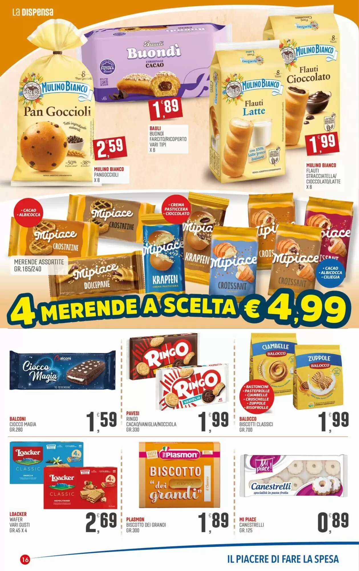 Volantino promozionale Marketpiù  valide dal 07/09/2026 - Pagina 16.