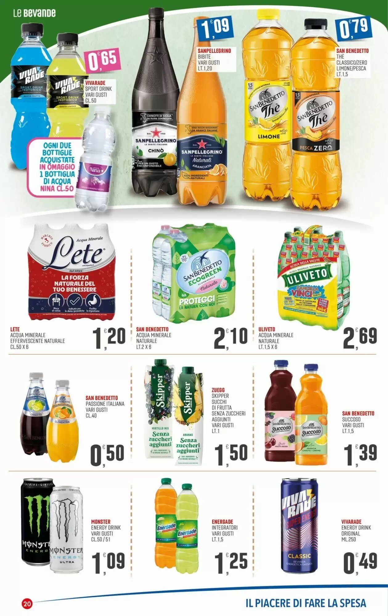 Volantino promozionale Marketpiù  valide dal 07/09/2026 - Pagina 20.