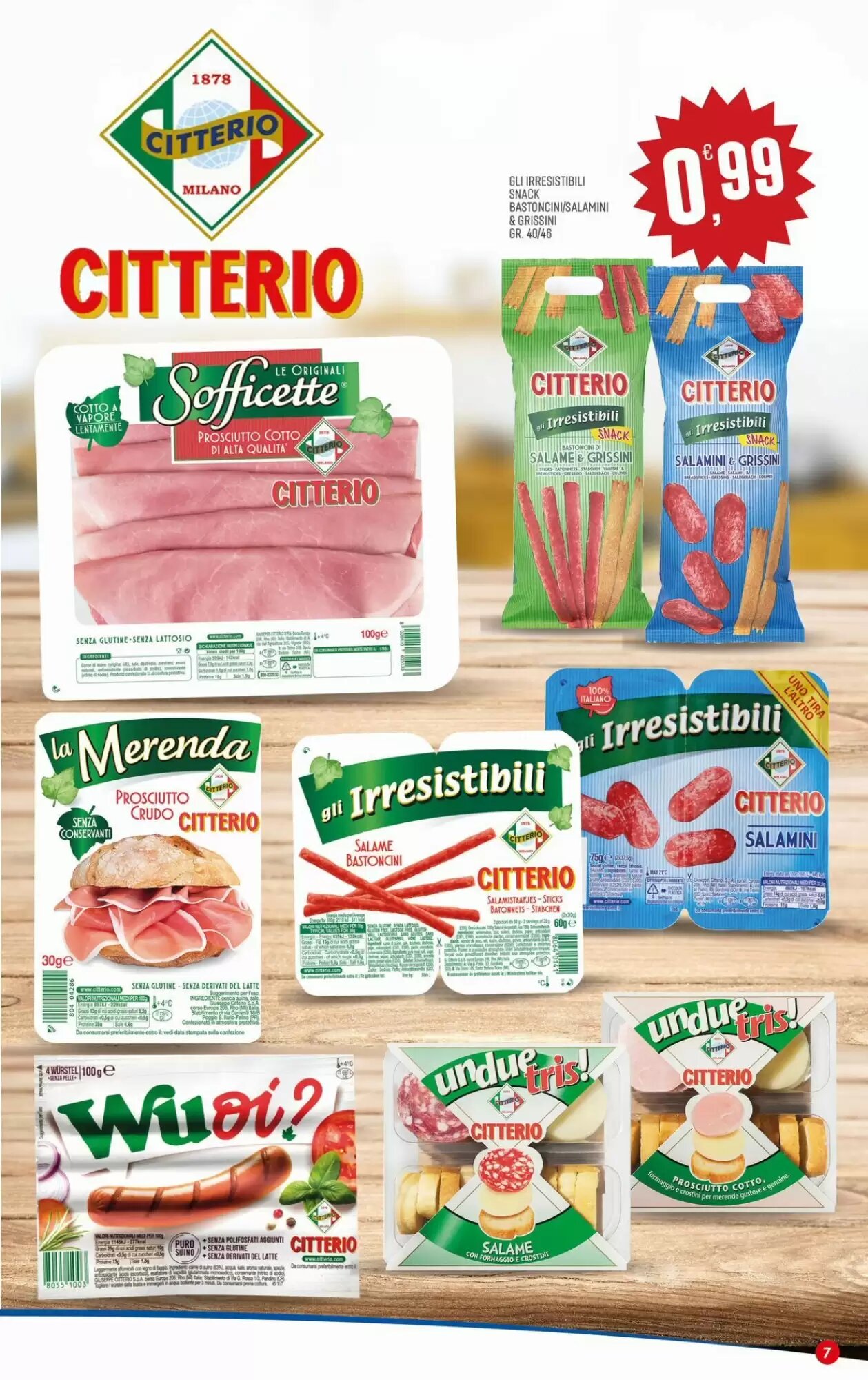 Volantino promozionale Marketpiù  valide dal 07/09/2026 - Pagina 7.