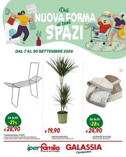 Volantino promozionale Galassia  valide dal 07/09/2026