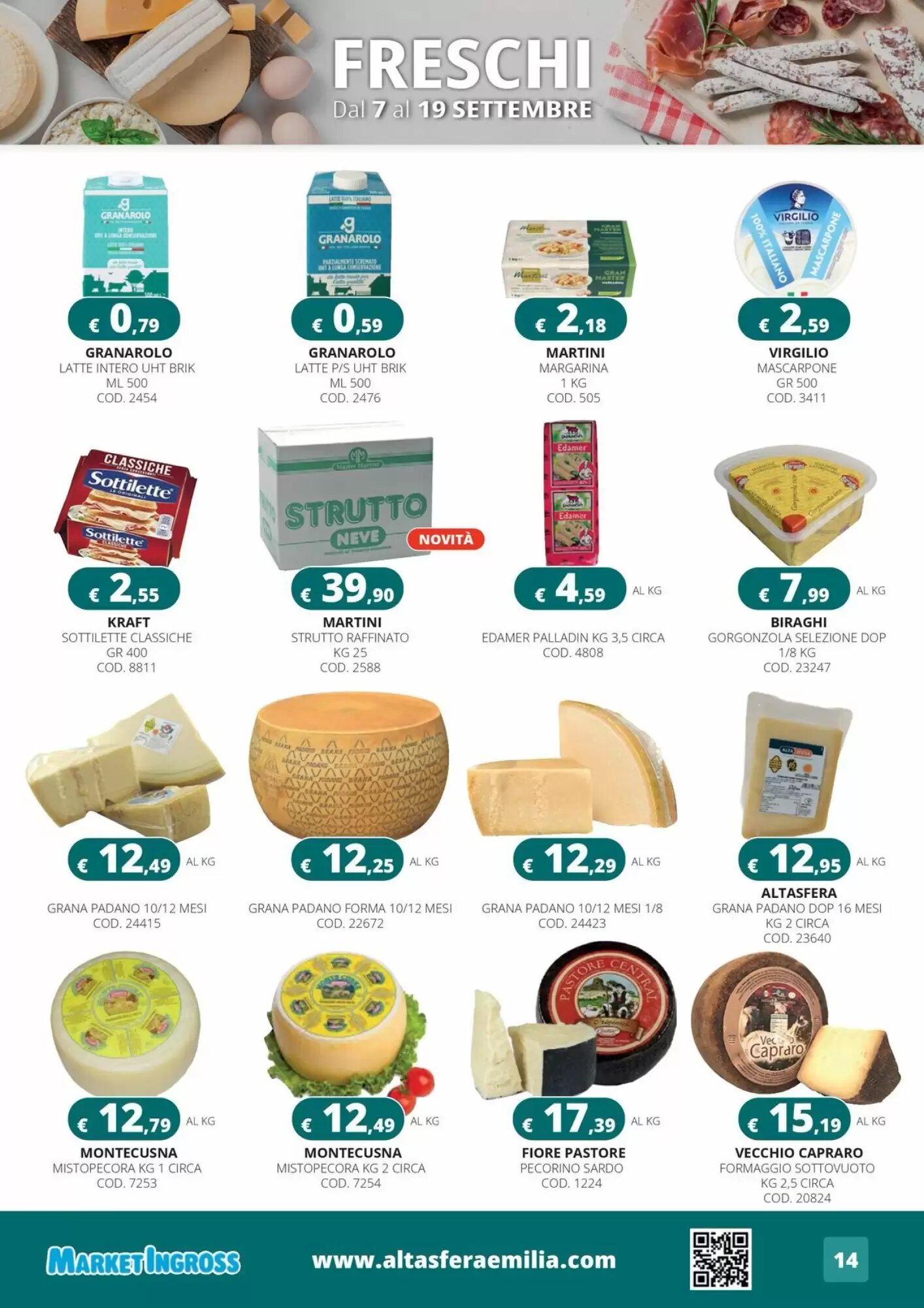 Volantino promozionale Altasfera  valide dal 07/09/2026 - Pagina 14.
