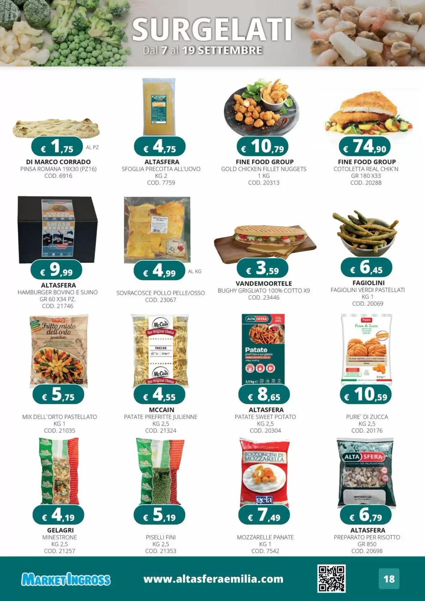Volantino promozionale Altasfera  valide dal 07/09/2026 - Pagina 18.