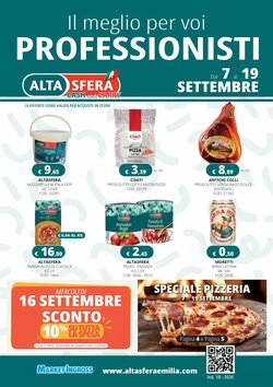 Volantino promozionale Altasfera  valide dal 07/09/2026