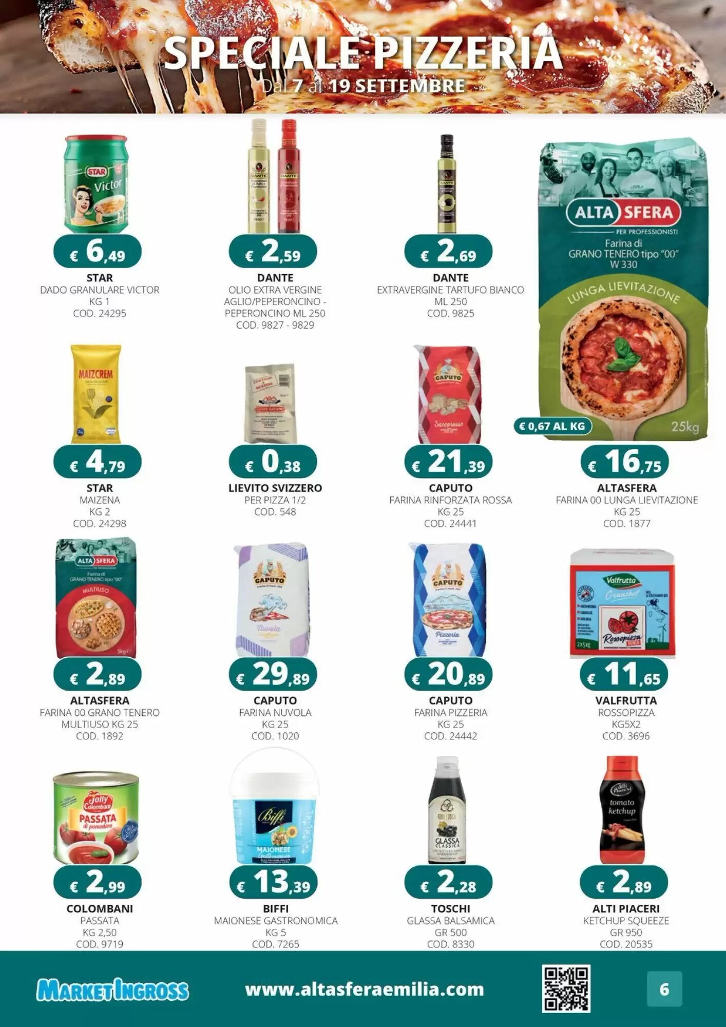 Volantino promozionale Altasfera  valide dal 07/09/2026 - Pagina 6.