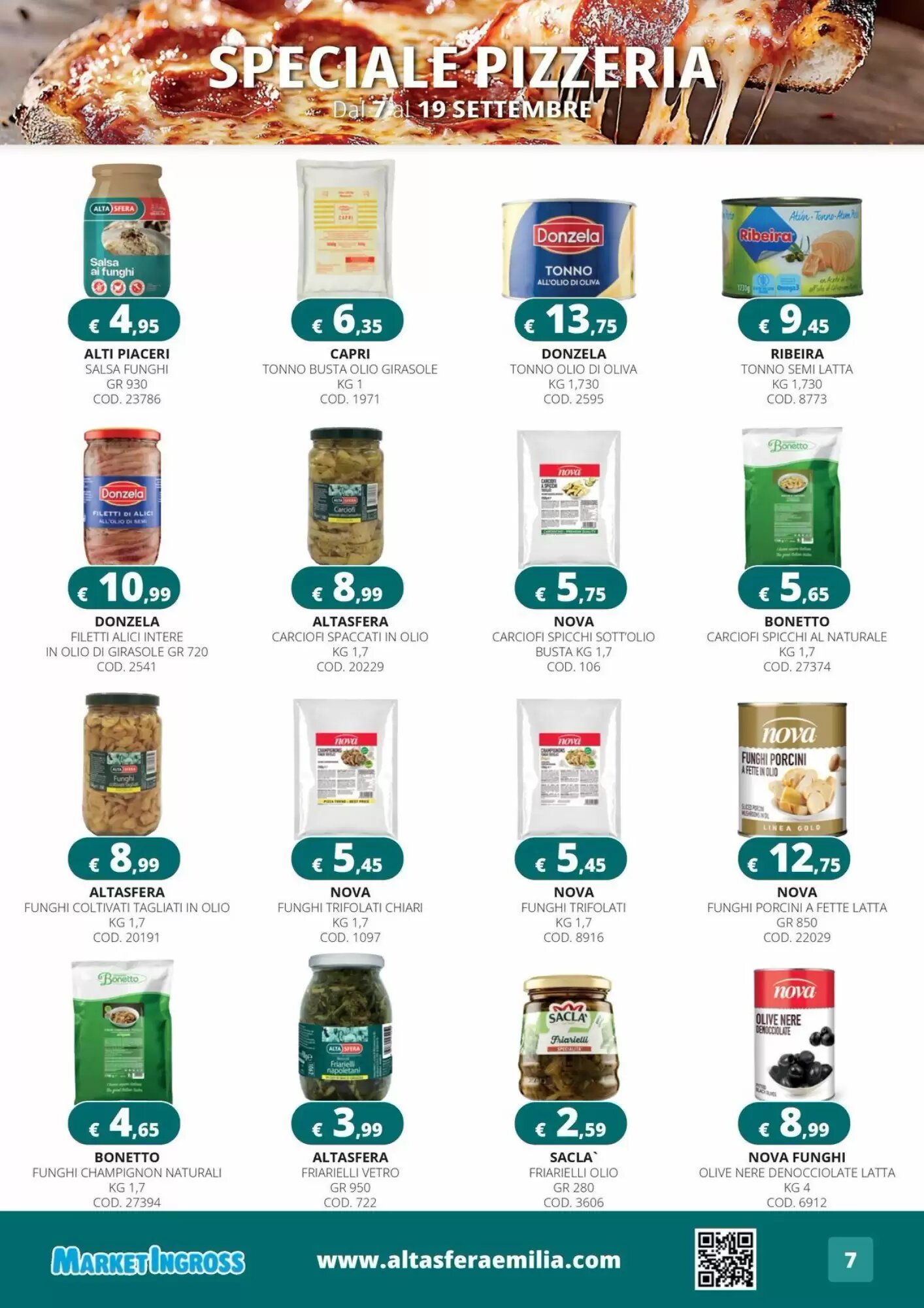 Volantino promozionale Altasfera  valide dal 07/09/2026 - Pagina 7.