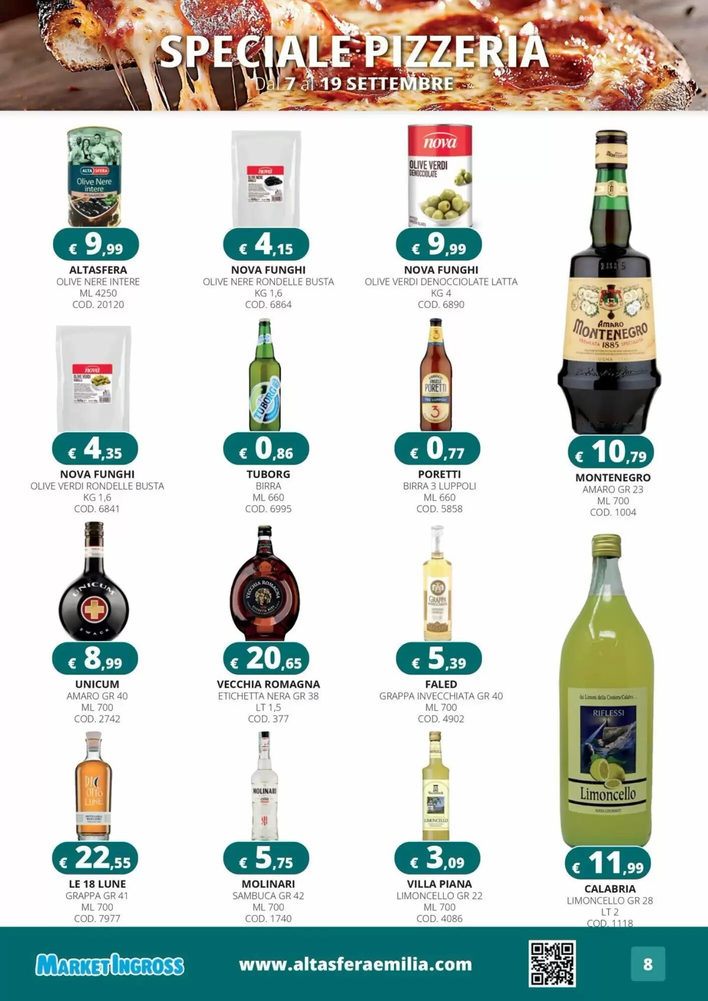 Volantino promozionale Altasfera  valide dal 07/09/2026 - Pagina 8.