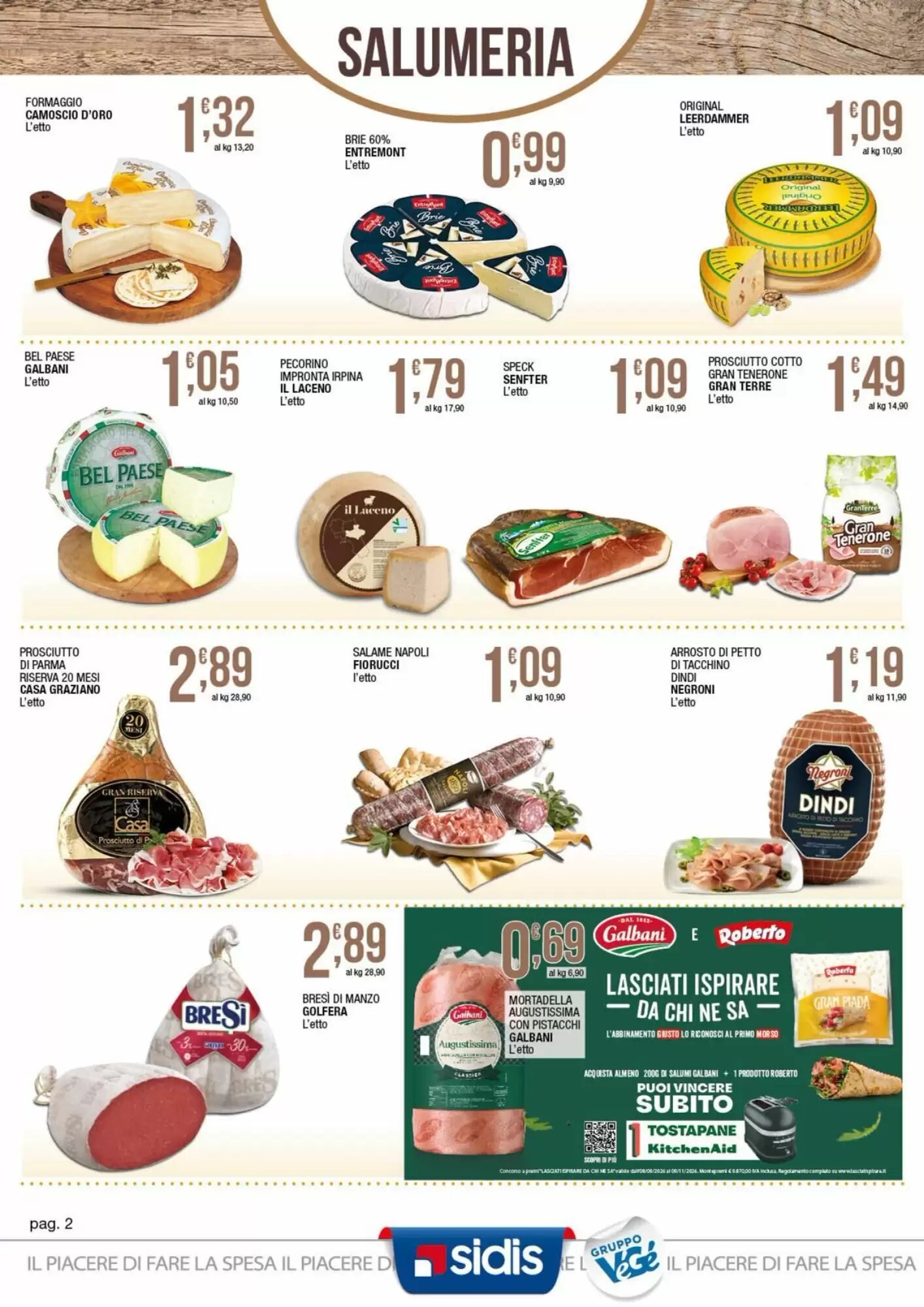 Volantino promozionale Sidis  valide dal 07/09/2026 - Pagina 2.