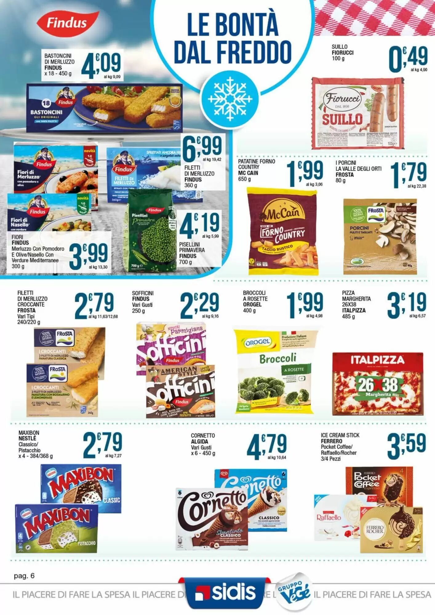 Volantino promozionale Sidis  valide dal 07/09/2026 - Pagina 6.