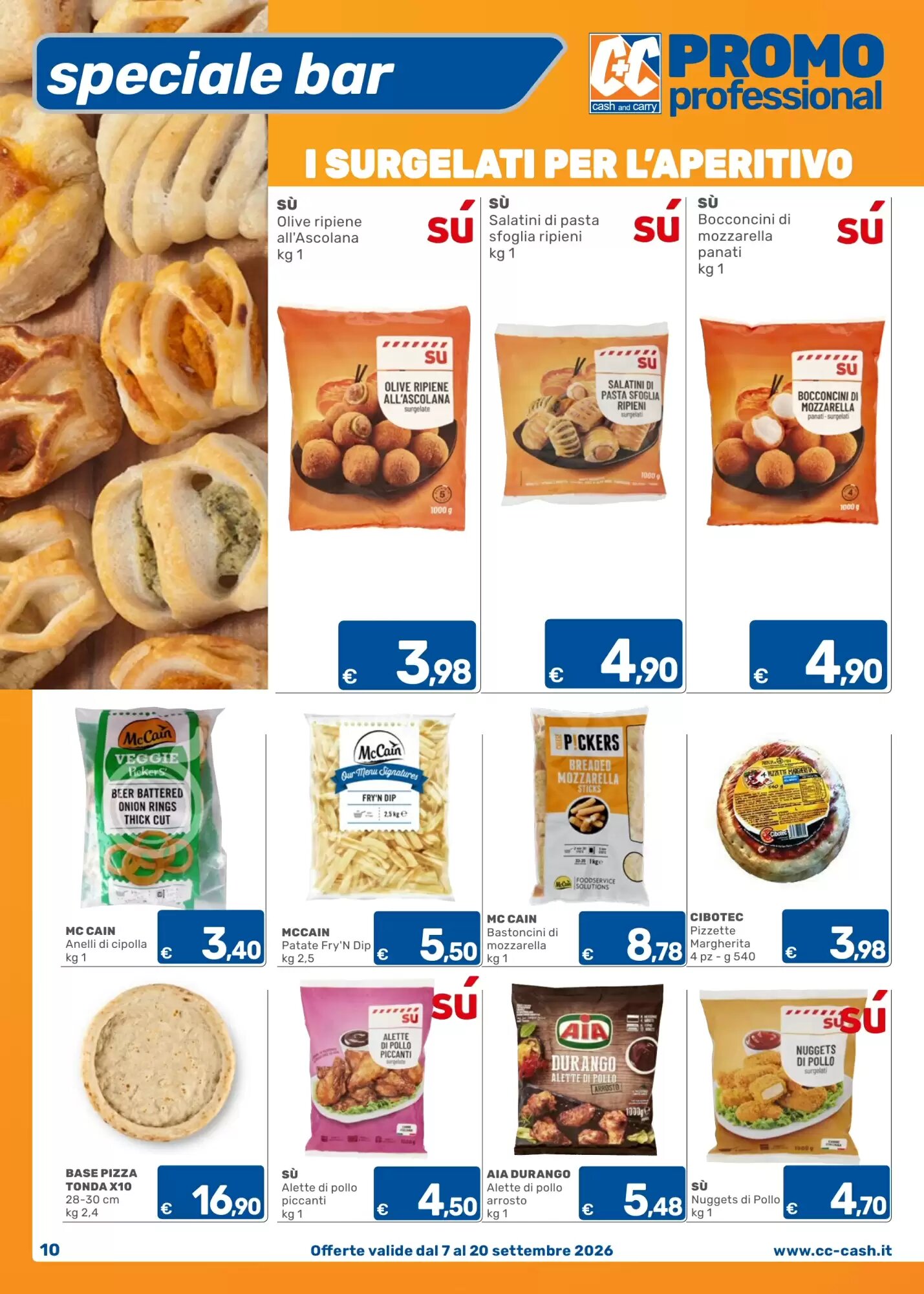 Volantino promozionale C+C Cash and Carry  valide dal 07/09/2026 - Pagina 10.