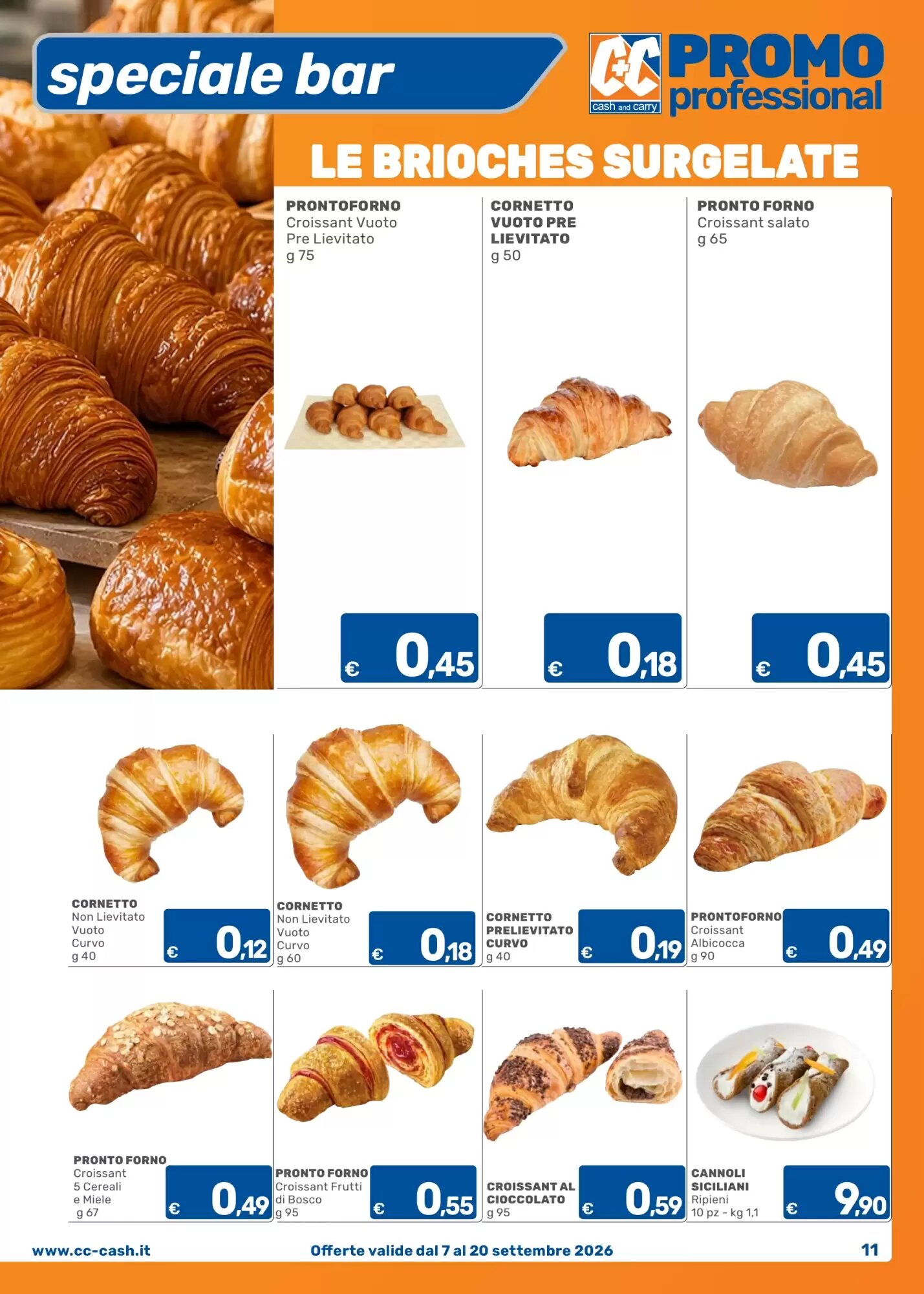 Volantino promozionale C+C Cash and Carry  valide dal 07/09/2026 - Pagina 11.