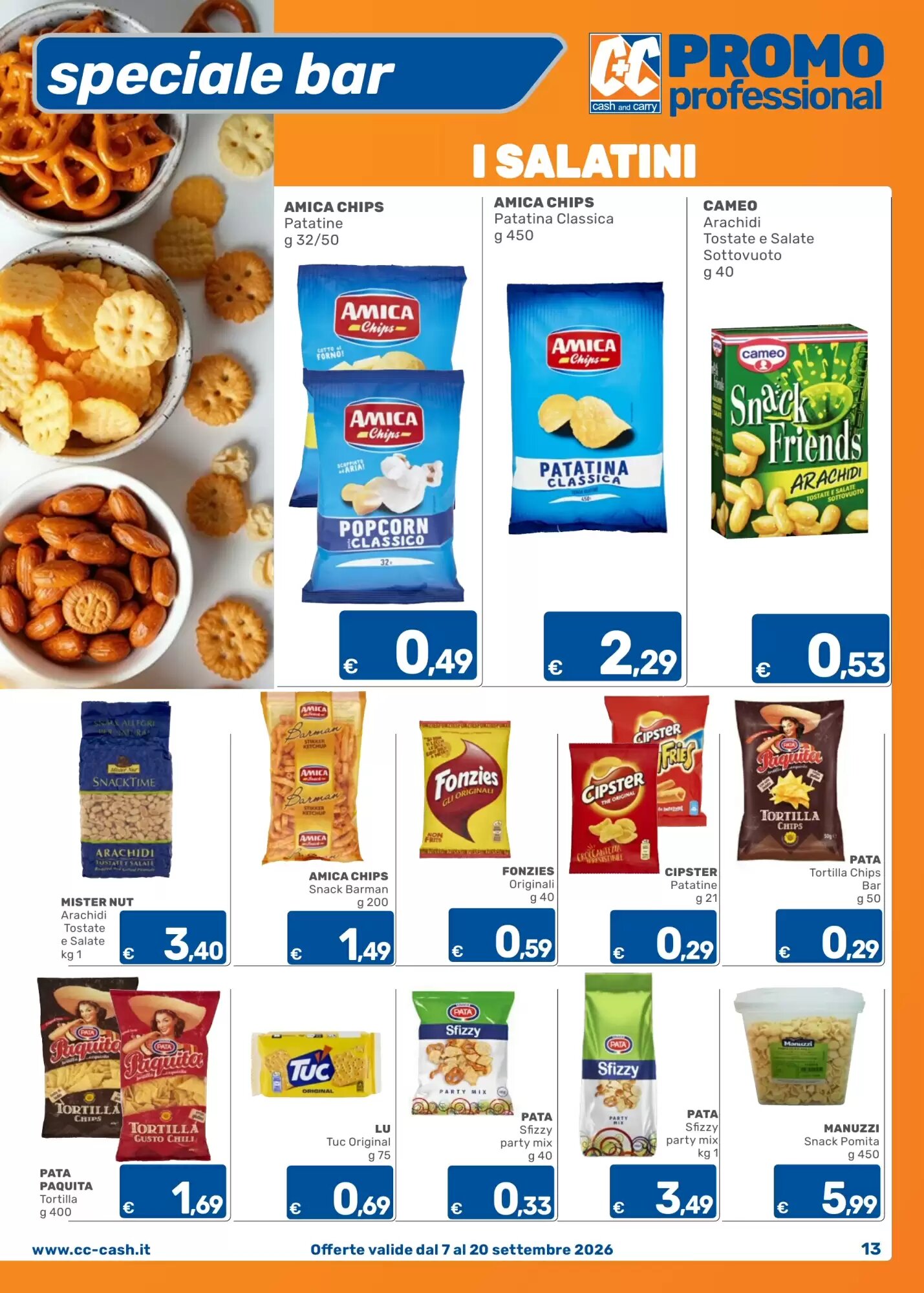 Volantino promozionale C+C Cash and Carry  valide dal 07/09/2026 - Pagina 13.