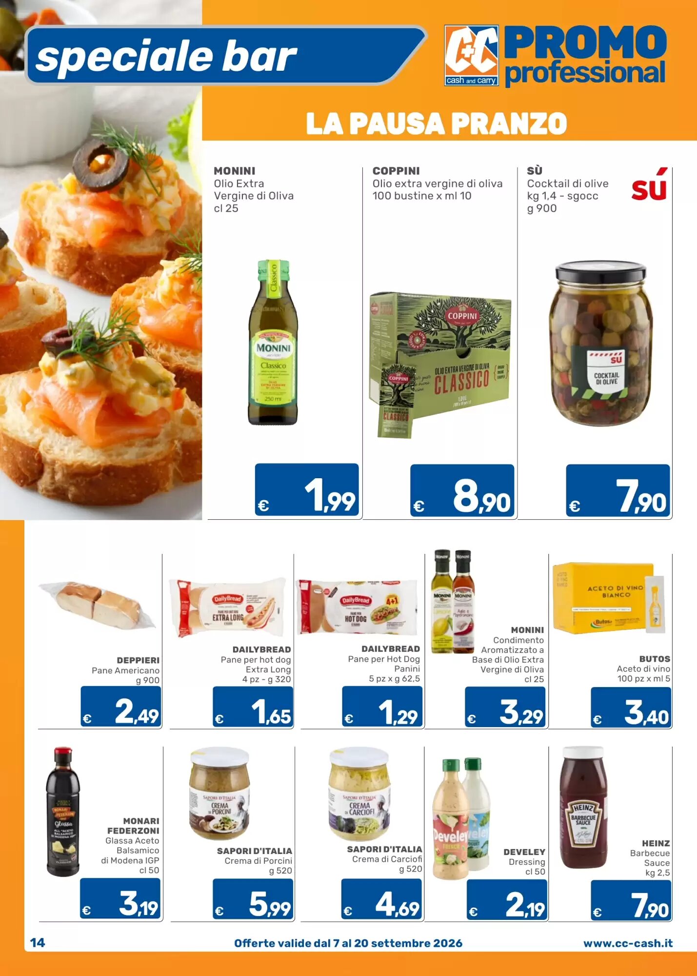 Volantino promozionale C+C Cash and Carry  valide dal 07/09/2026 - Pagina 14.
