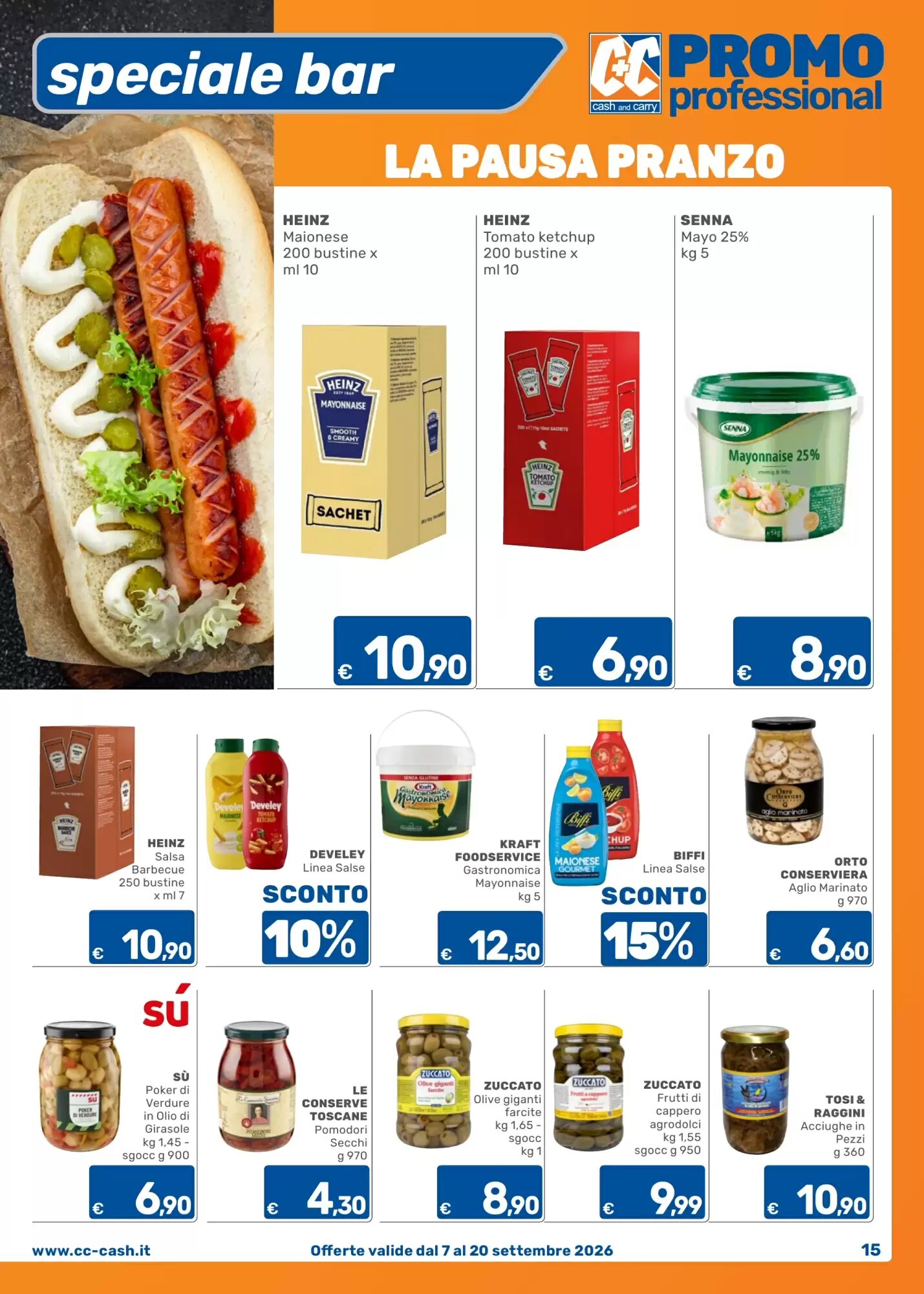 Volantino promozionale C+C Cash and Carry  valide dal 07/09/2026 - Pagina 15.