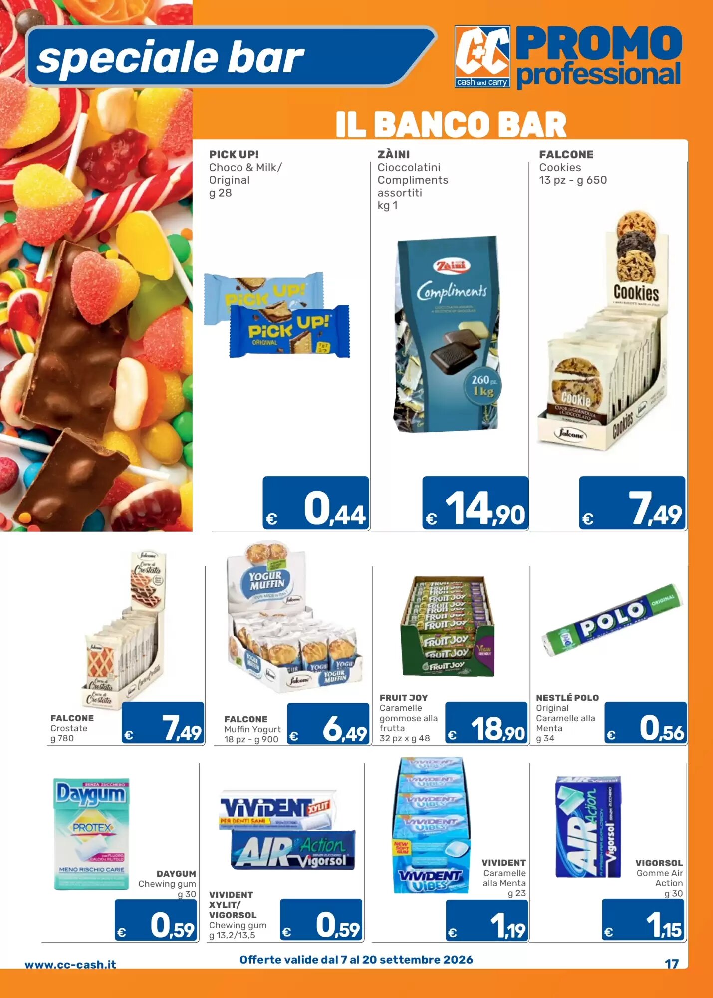 Volantino promozionale C+C Cash and Carry  valide dal 07/09/2026 - Pagina 17.