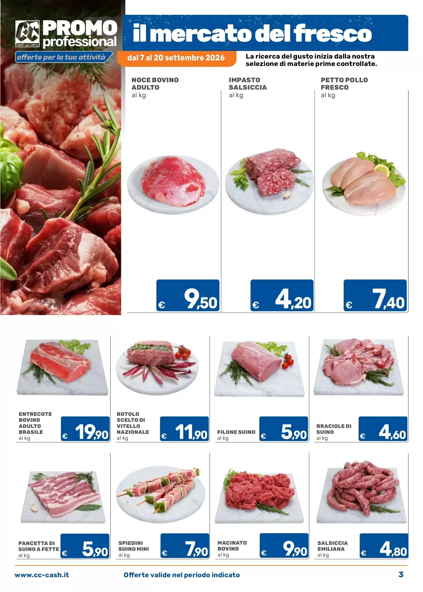 Volantino promozionale C+C Cash and Carry  valide dal 07/09/2026 - Pagina 3.