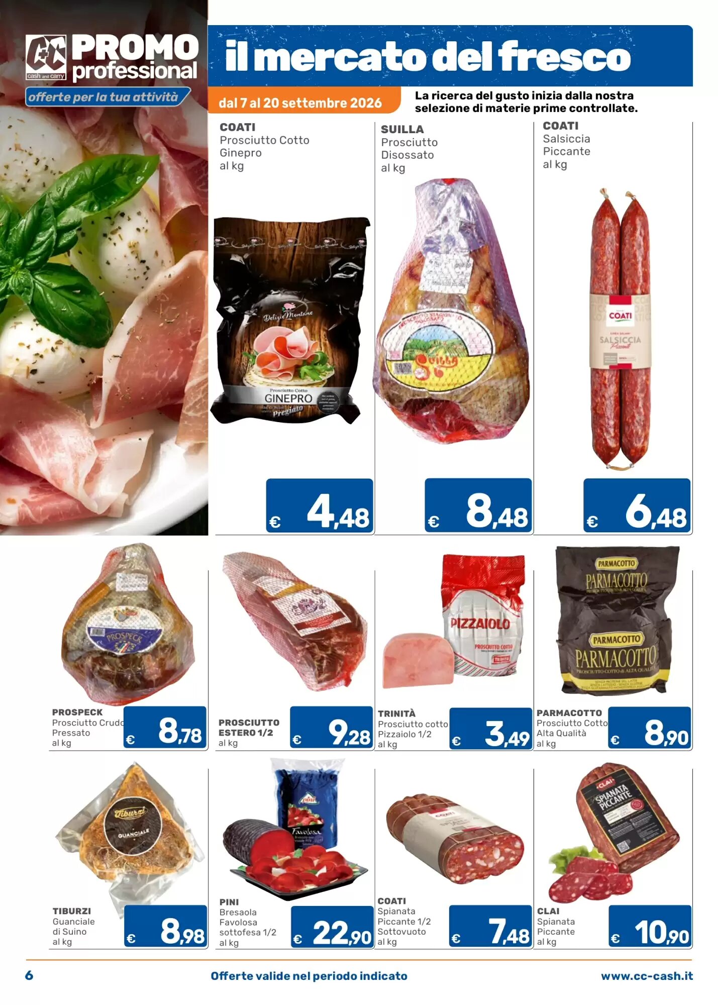 Volantino promozionale C+C Cash and Carry  valide dal 07/09/2026 - Pagina 6.