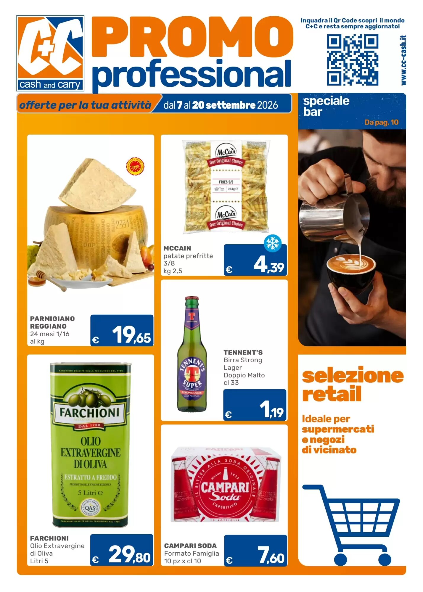 Volantino promozionale C+C Cash and Carry  valide dal 07/09/2026 - Pagina 1.