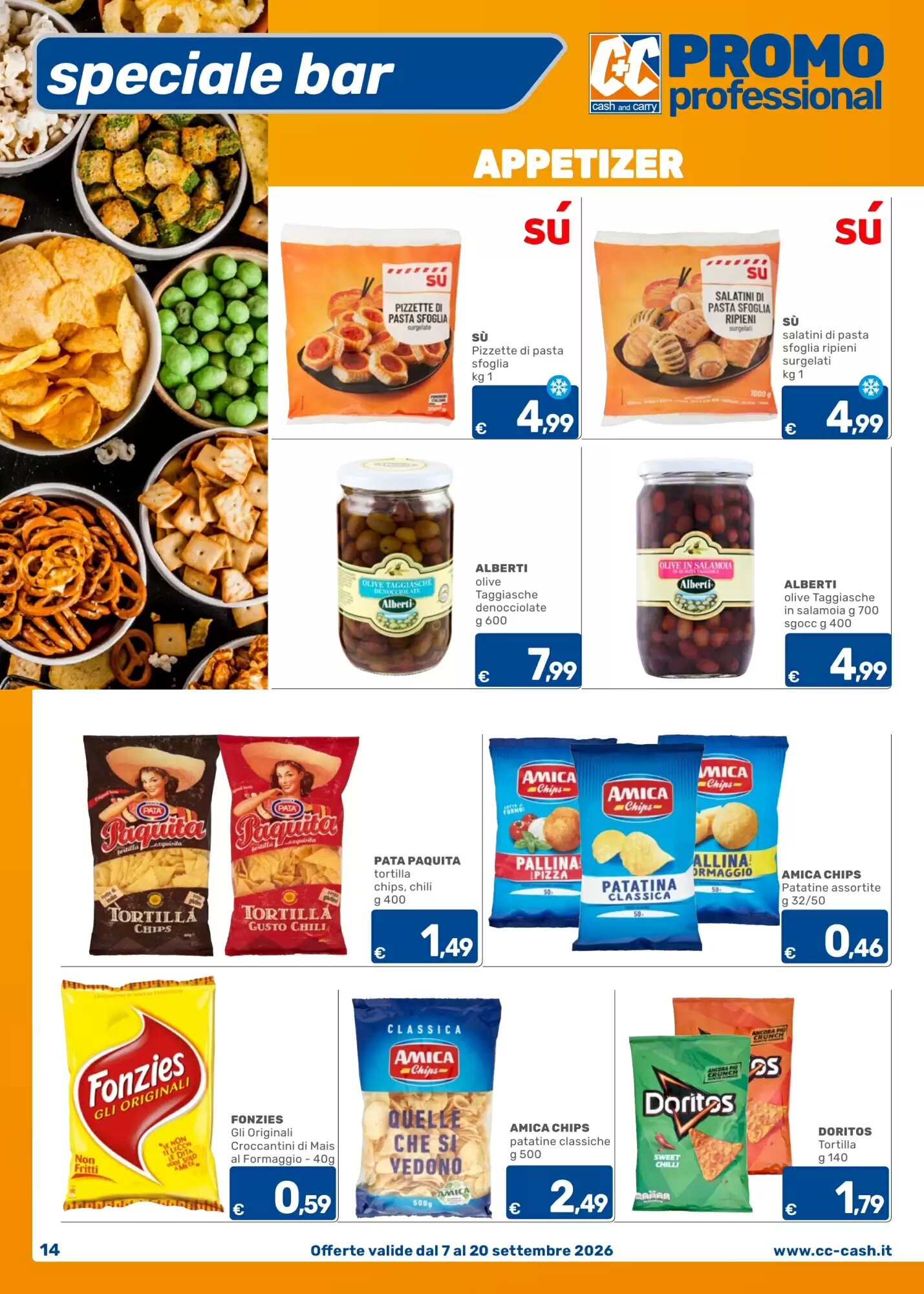 Volantino promozionale C+C Cash and Carry  valide dal 07/09/2026 - Pagina 14.