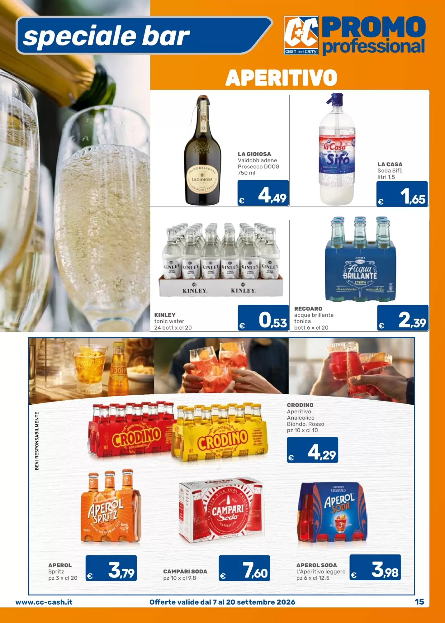 Volantino promozionale C+C Cash and Carry  valide dal 07/09/2026 - Pagina 15.
