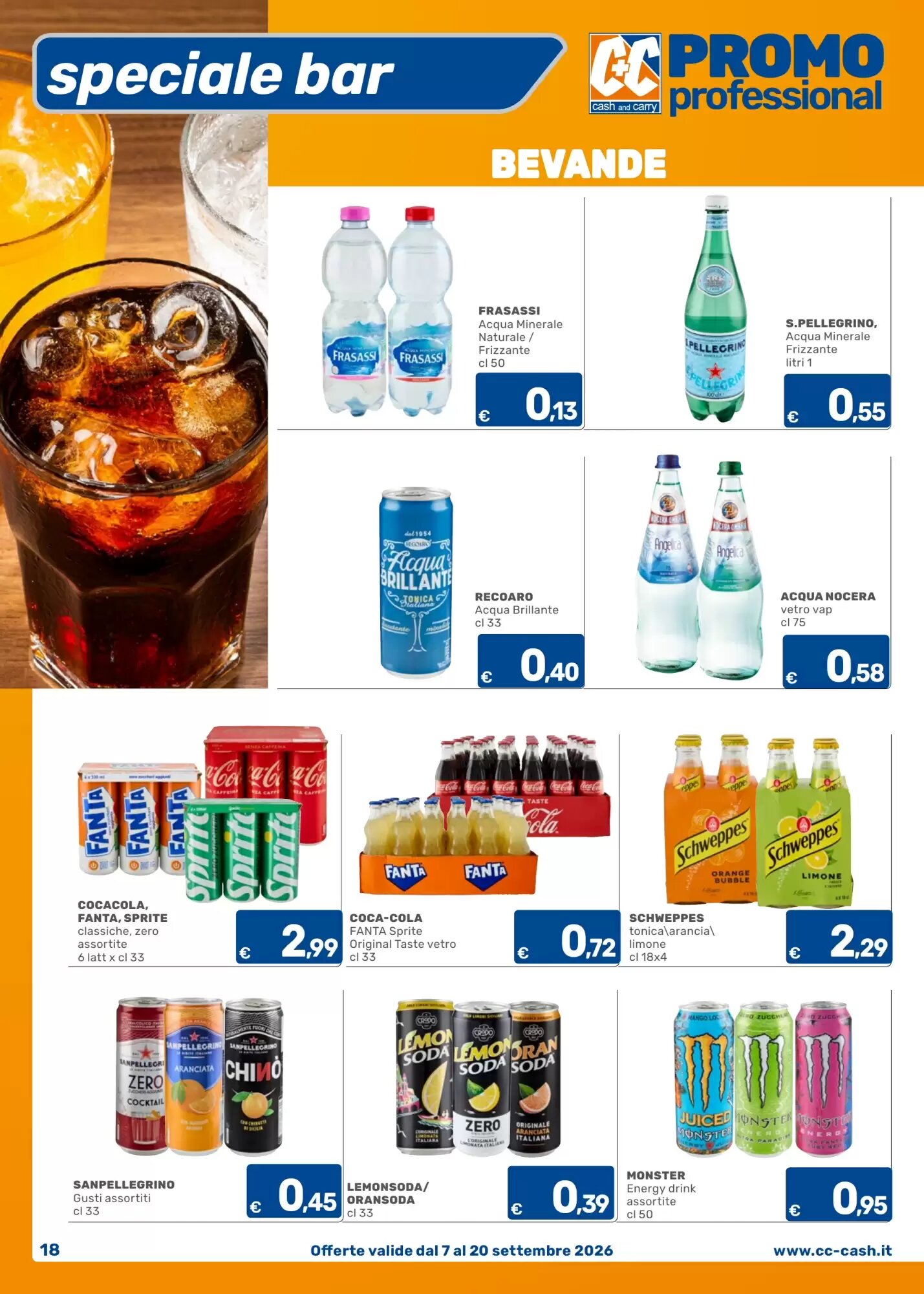 Volantino promozionale C+C Cash and Carry  valide dal 07/09/2026 - Pagina 18.