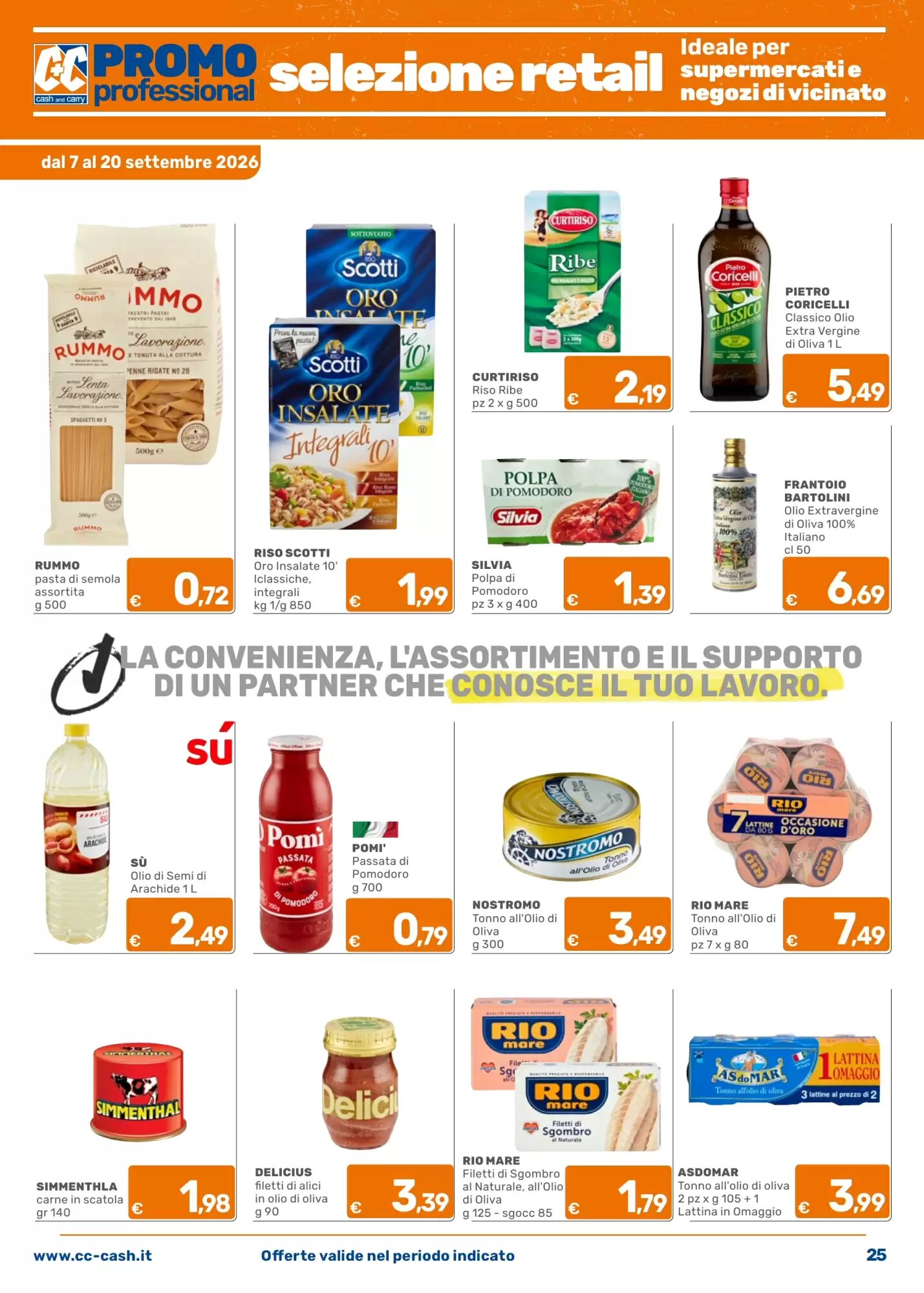 Volantino promozionale C+C Cash and Carry  valide dal 07/09/2026 - Pagina 25.