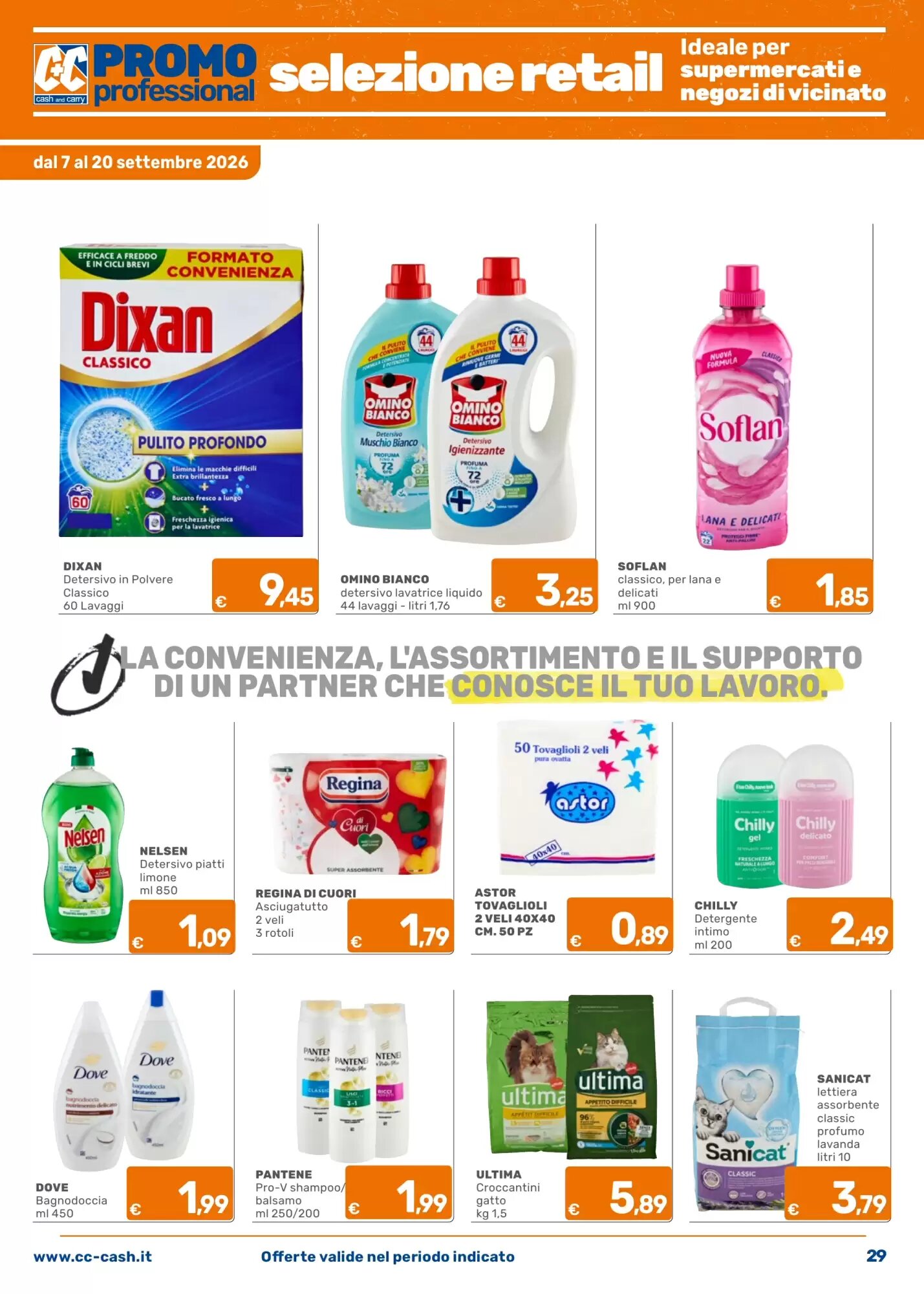 Volantino promozionale C+C Cash and Carry  valide dal 07/09/2026 - Pagina 29.