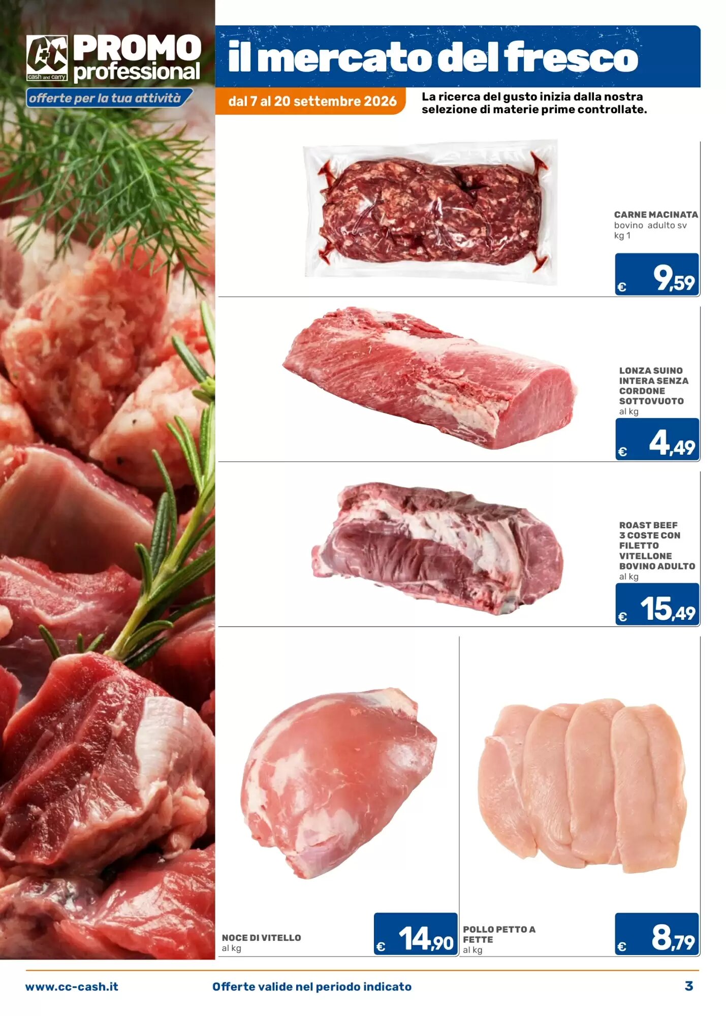 Volantino promozionale C+C Cash and Carry  valide dal 07/09/2026 - Pagina 3.