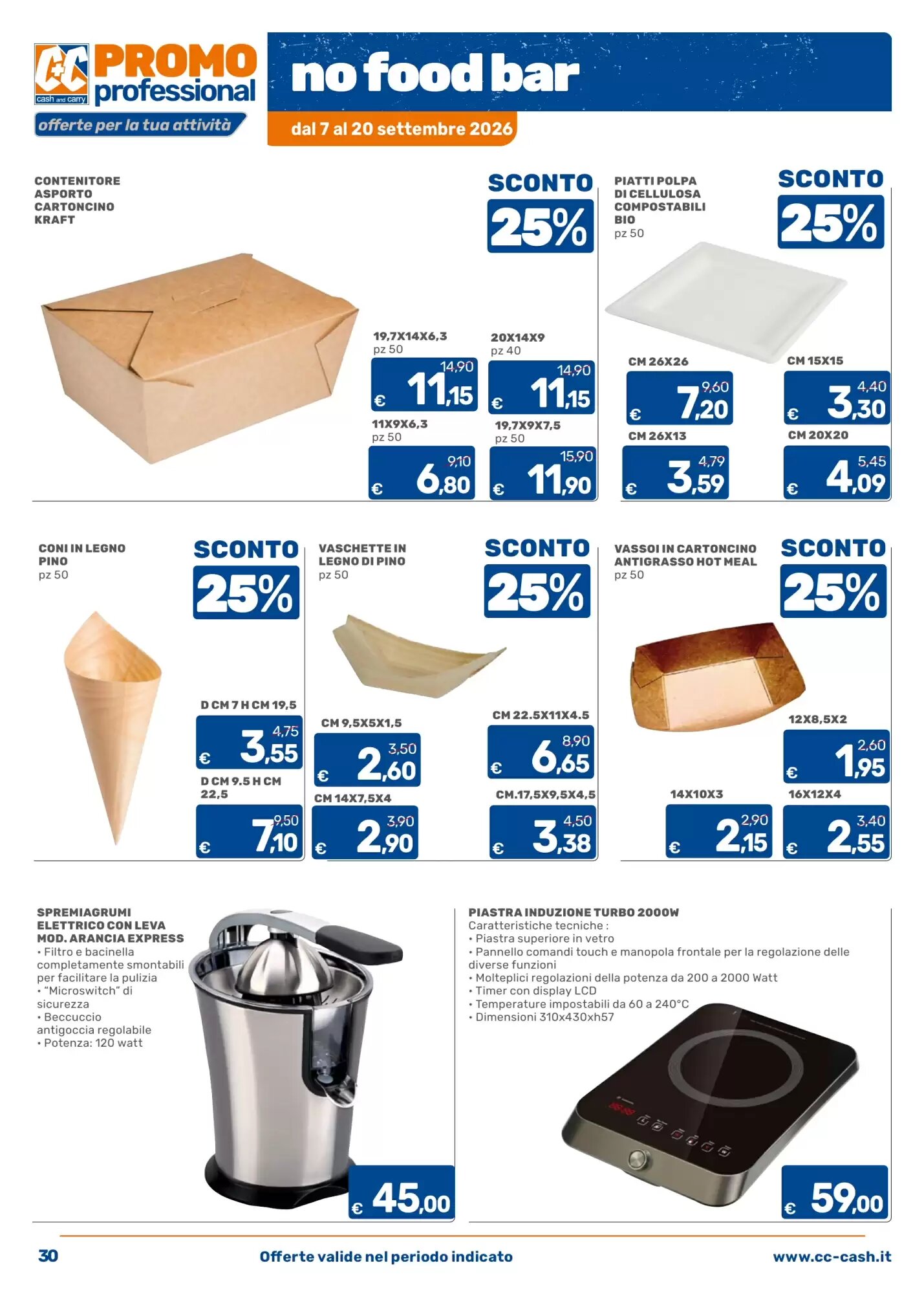 Volantino promozionale C+C Cash and Carry  valide dal 07/09/2026 - Pagina 30.