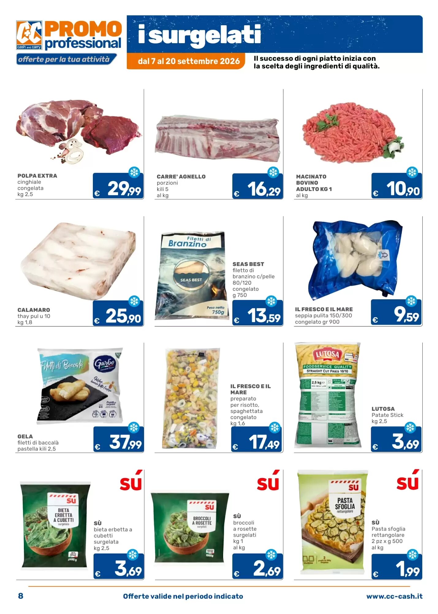 Volantino promozionale C+C Cash and Carry  valide dal 07/09/2026 - Pagina 8.
