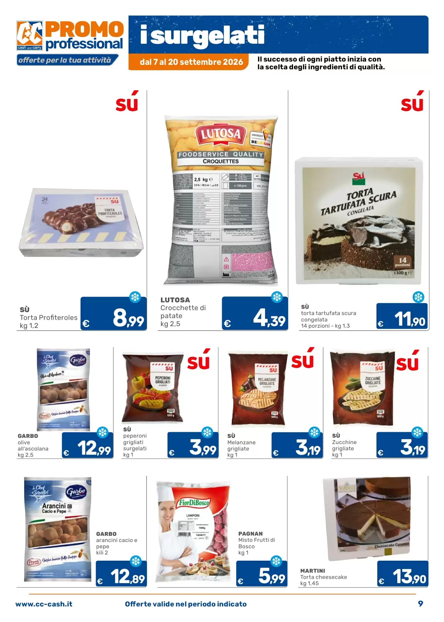 Volantino promozionale C+C Cash and Carry  valide dal 07/09/2026 - Pagina 9.