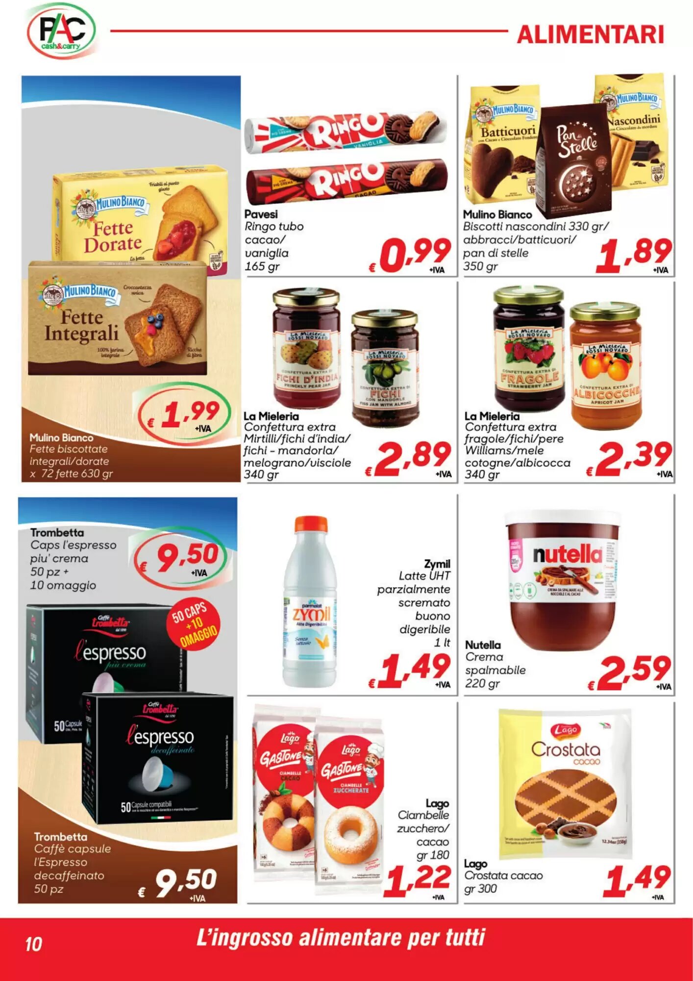Volantino promozionale Pac Cash&Carry  valide dal 07/09/2026 - Pagina 10.
