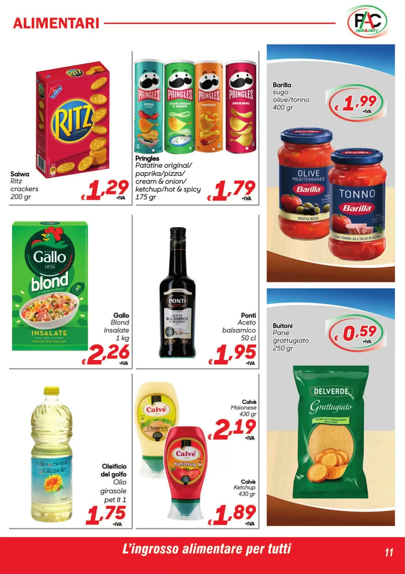 Volantino promozionale Pac Cash&Carry  valide dal 07/09/2026 - Pagina 11.