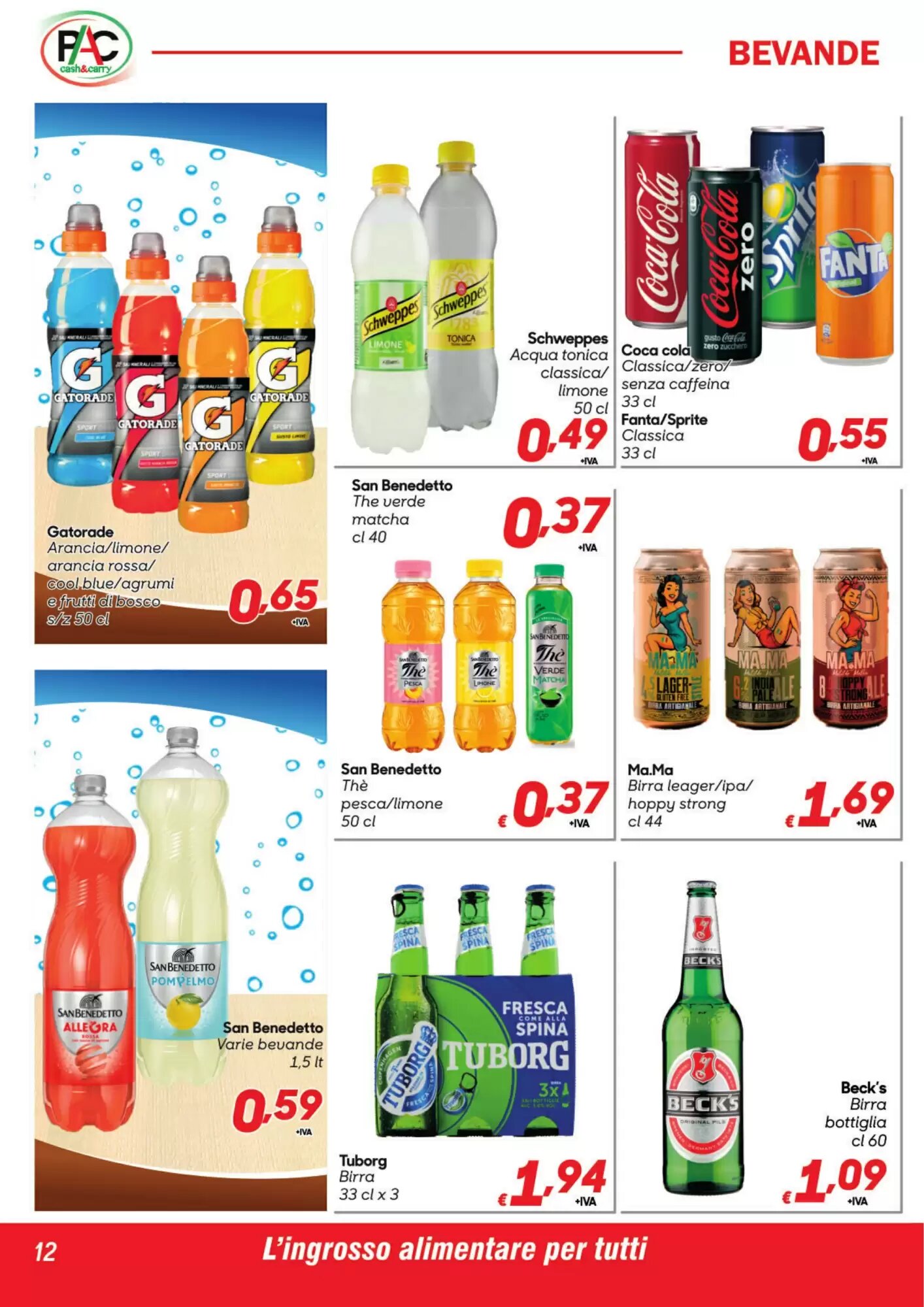 Volantino promozionale Pac Cash&Carry  valide dal 07/09/2026 - Pagina 12.
