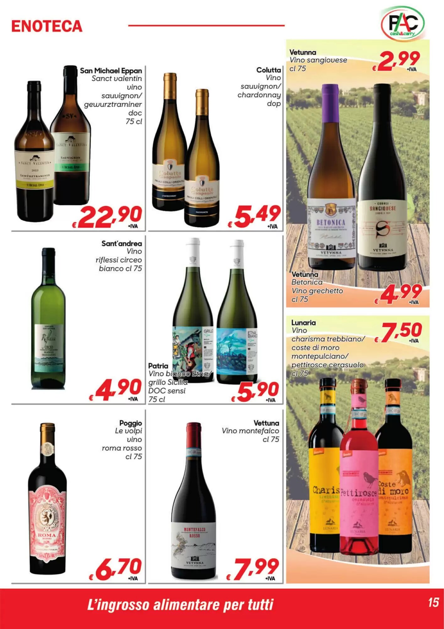 Volantino promozionale Pac Cash&Carry  valide dal 07/09/2026 - Pagina 15.