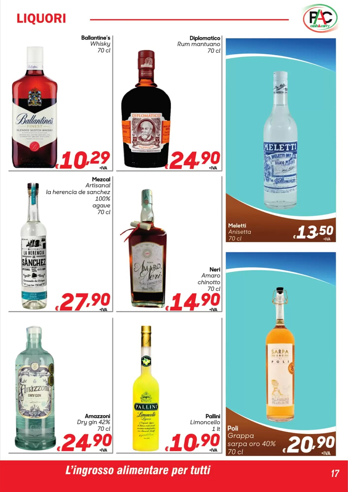 Volantino promozionale Pac Cash&Carry  valide dal 07/09/2026 - Pagina 17.