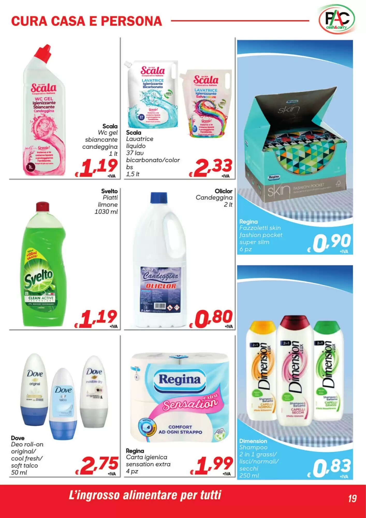 Volantino promozionale Pac Cash&Carry  valide dal 07/09/2026 - Pagina 19.