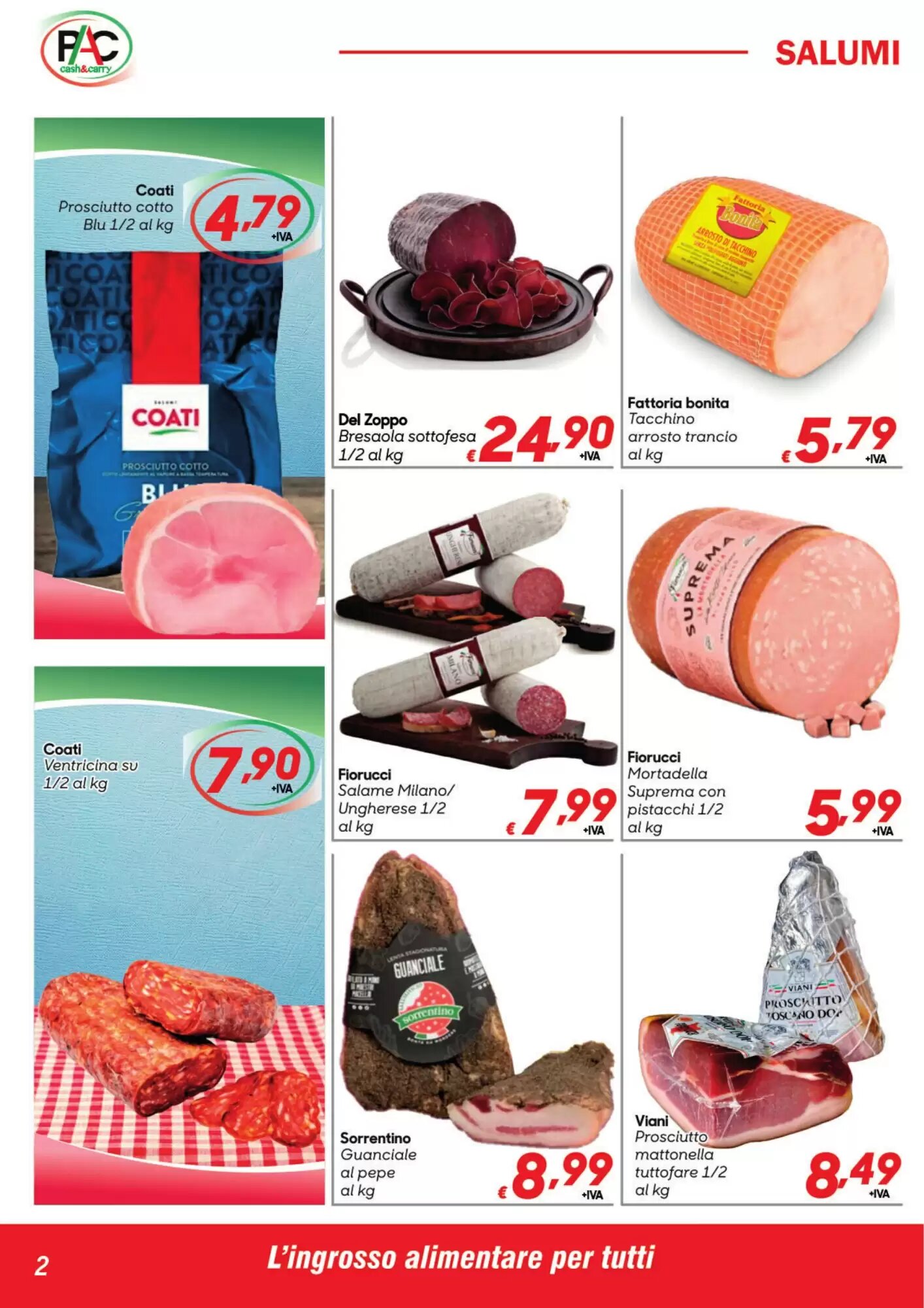 Volantino promozionale Pac Cash&Carry  valide dal 07/09/2026 - Pagina 2.