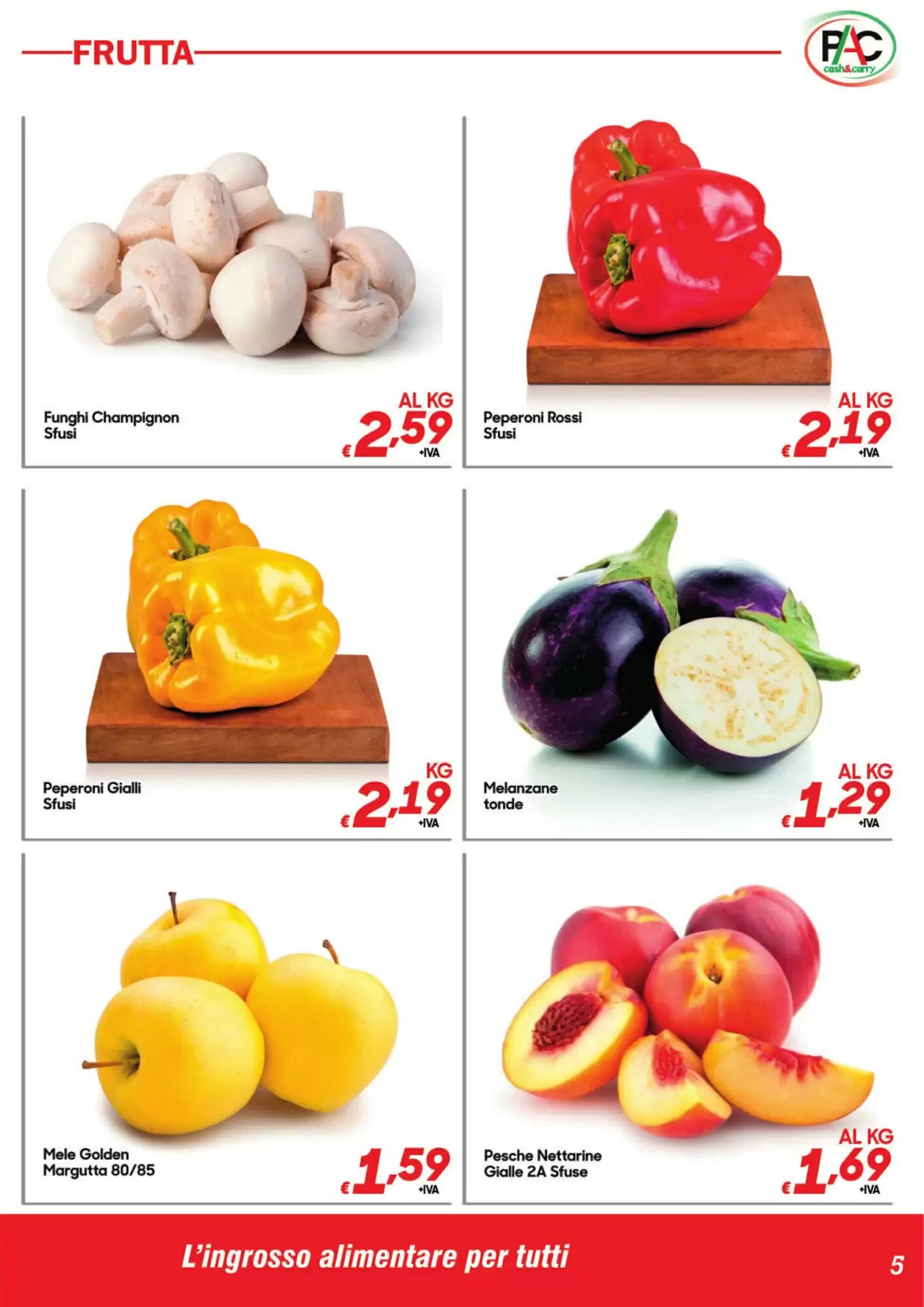 Volantino promozionale Pac Cash&Carry  valide dal 07/09/2026 - Pagina 5.